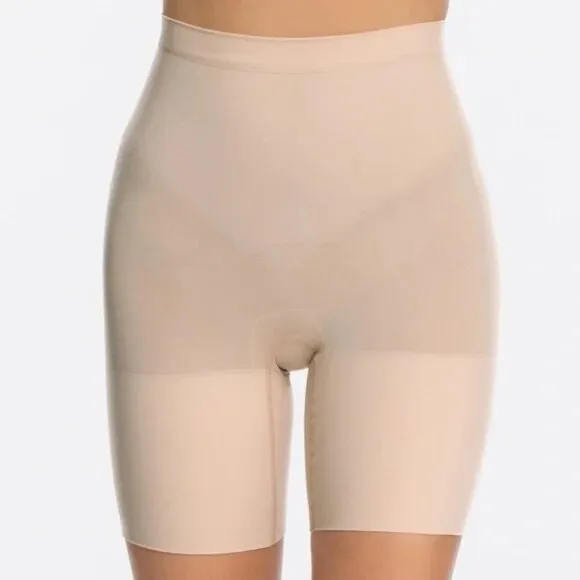 Spanx Power Shorts Shaper Short in Soft Nude Size Small