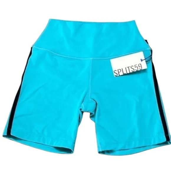 Splits59 - ‘Amber Airweight’ High Waist. Aqua/Black SZ: Med NWT