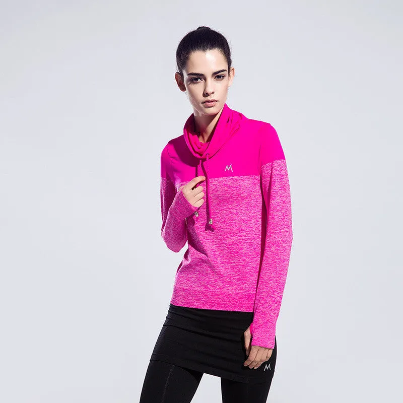 Spring Autumn Women Skateboard Hoodies Sweatshirt Outdoor Sport Tracksuits Full Sleeve Running Pullover Sweatshirt High-Q