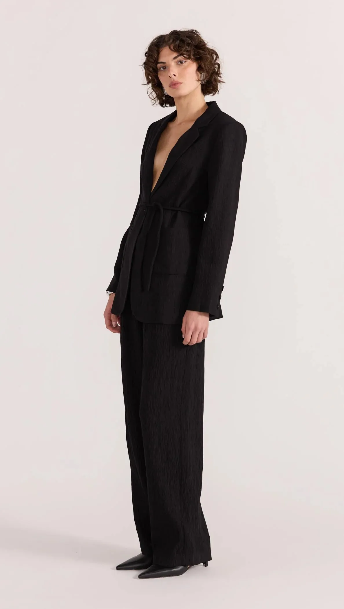 Staple the Label | Emory Tie Waist Blazer