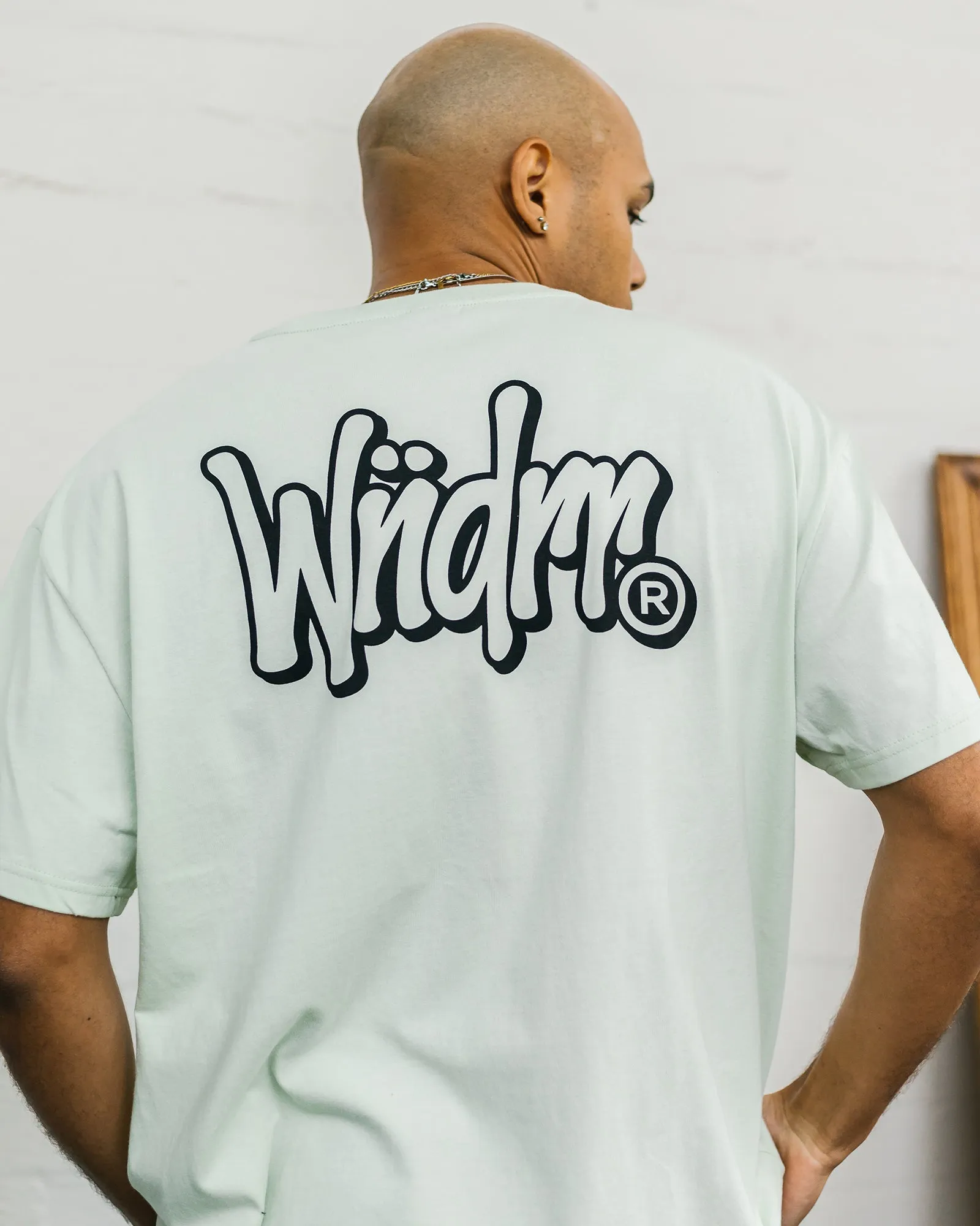STARTER BOX FIT TEE - AURA GREEN