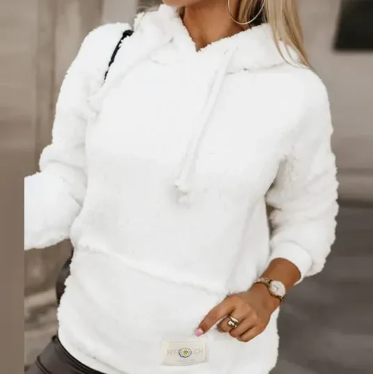Stefania | cosy relaxed fit dames teddy trui