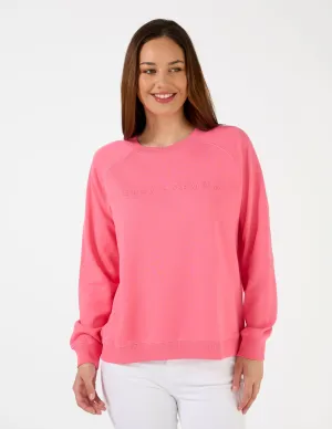 STELLA   GEMMA CLASSIC LOGO SWEATER WATERMELON