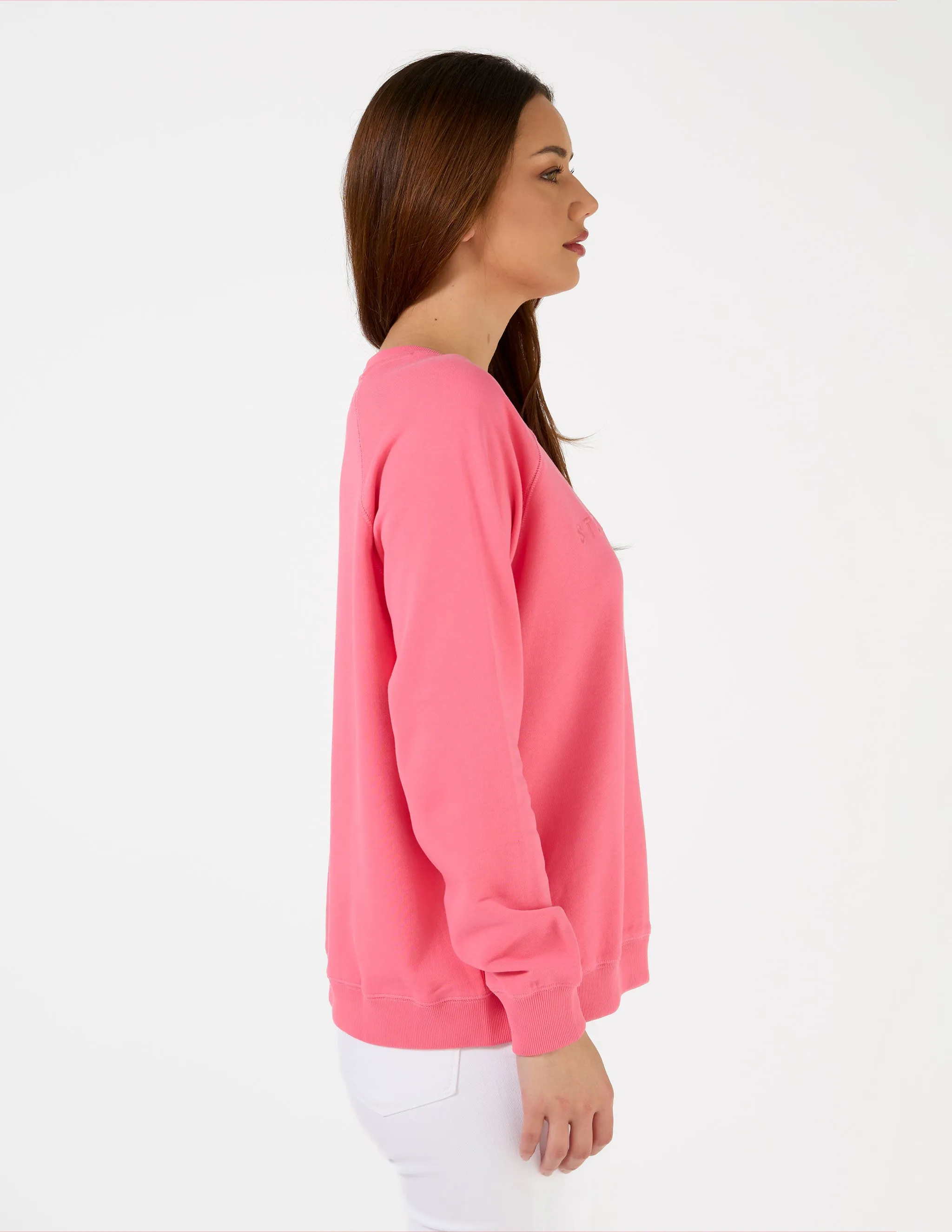 STELLA   GEMMA CLASSIC LOGO SWEATER WATERMELON