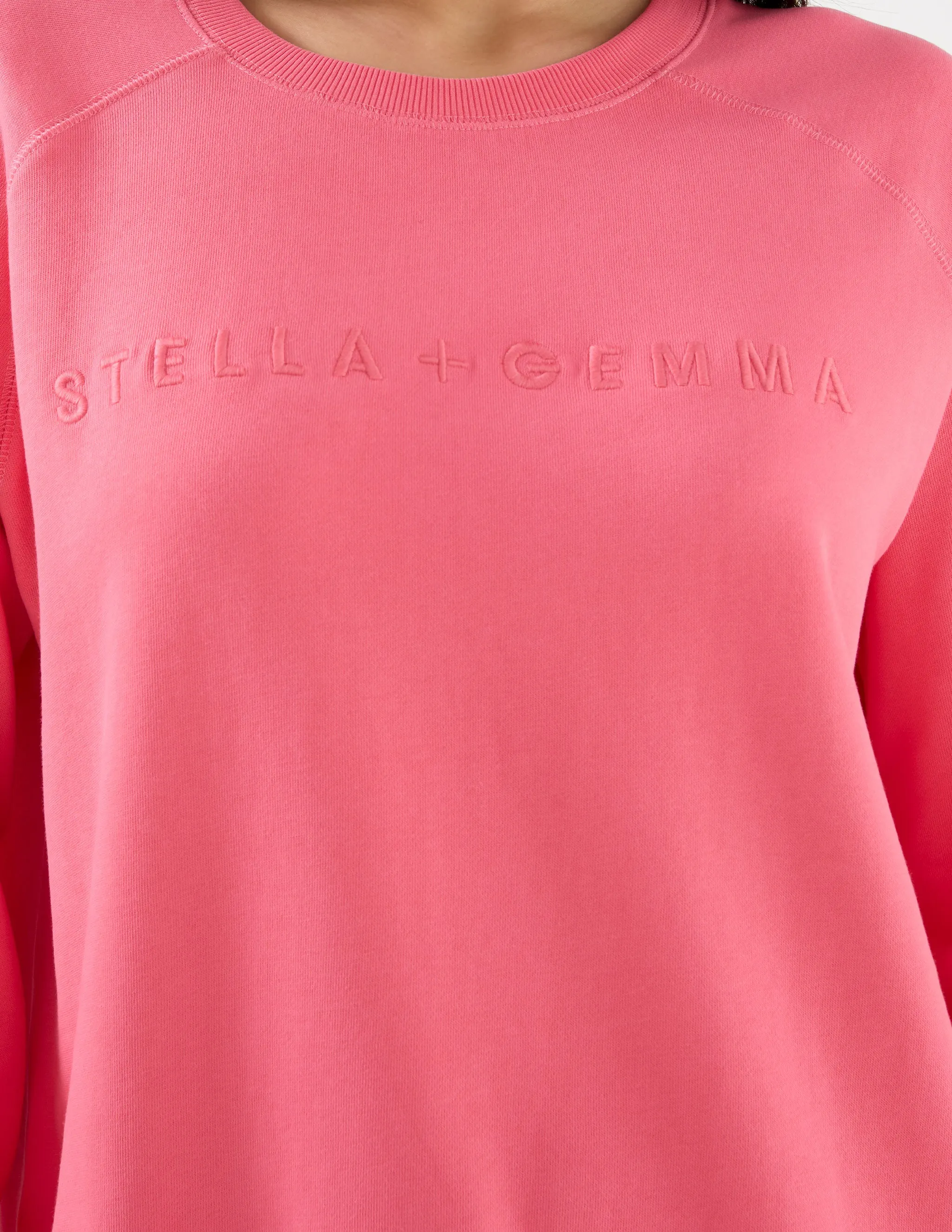 STELLA   GEMMA CLASSIC LOGO SWEATER WATERMELON