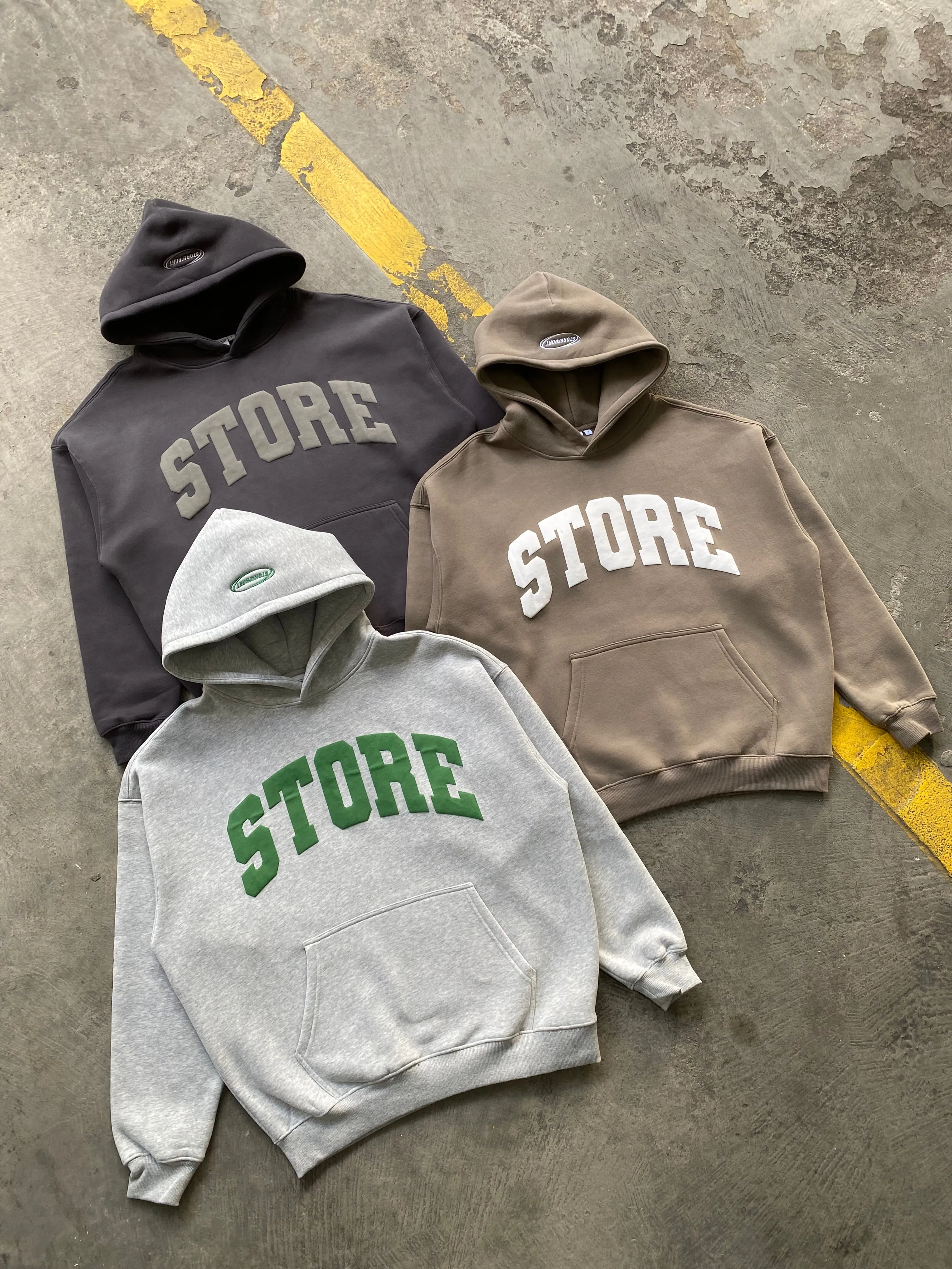 Store Heavyweight Hoodies (Charcoal)