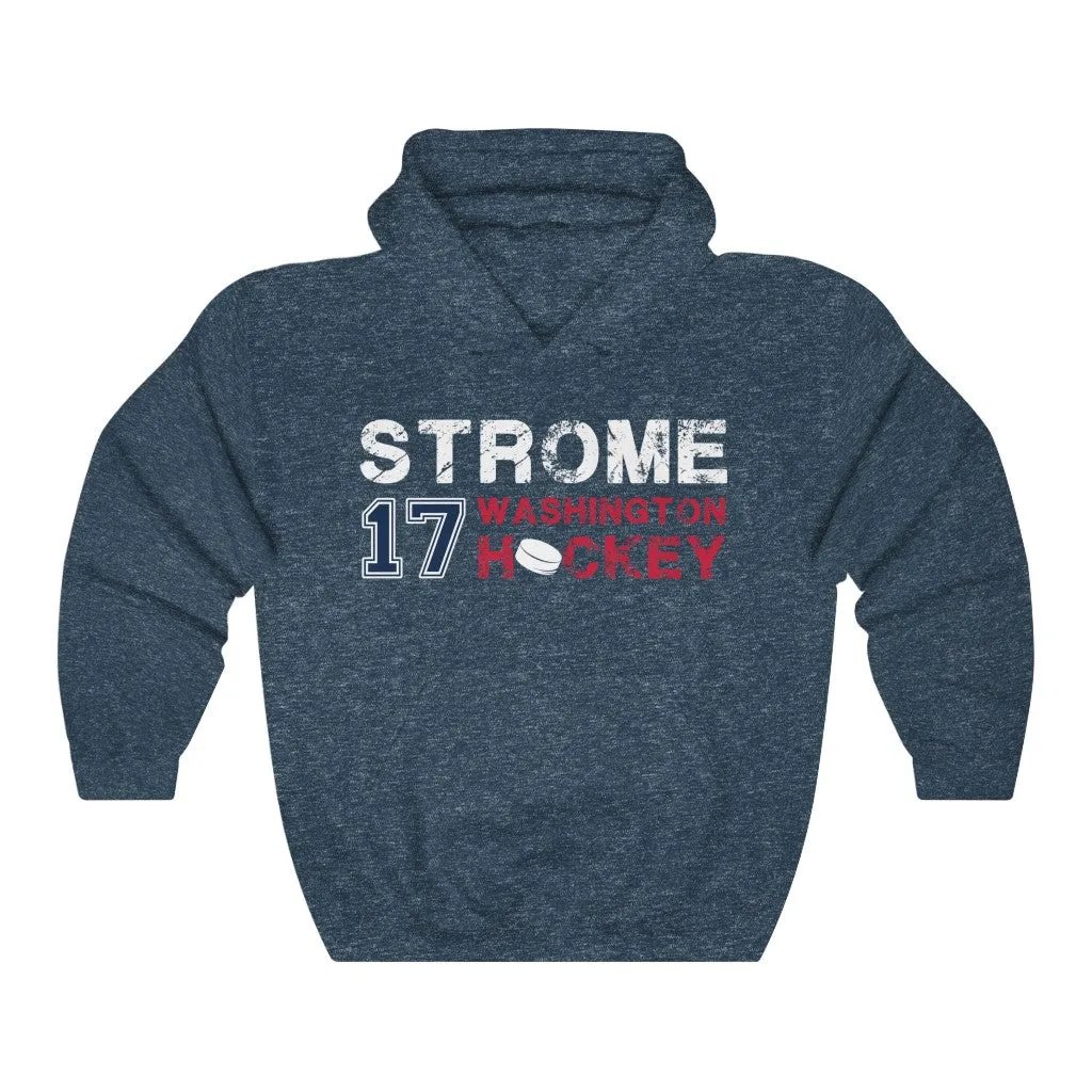Strome 17 Washington Hockey Unisex Hooded Sweatshirt