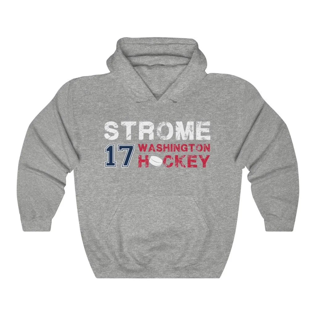 Strome 17 Washington Hockey Unisex Hooded Sweatshirt