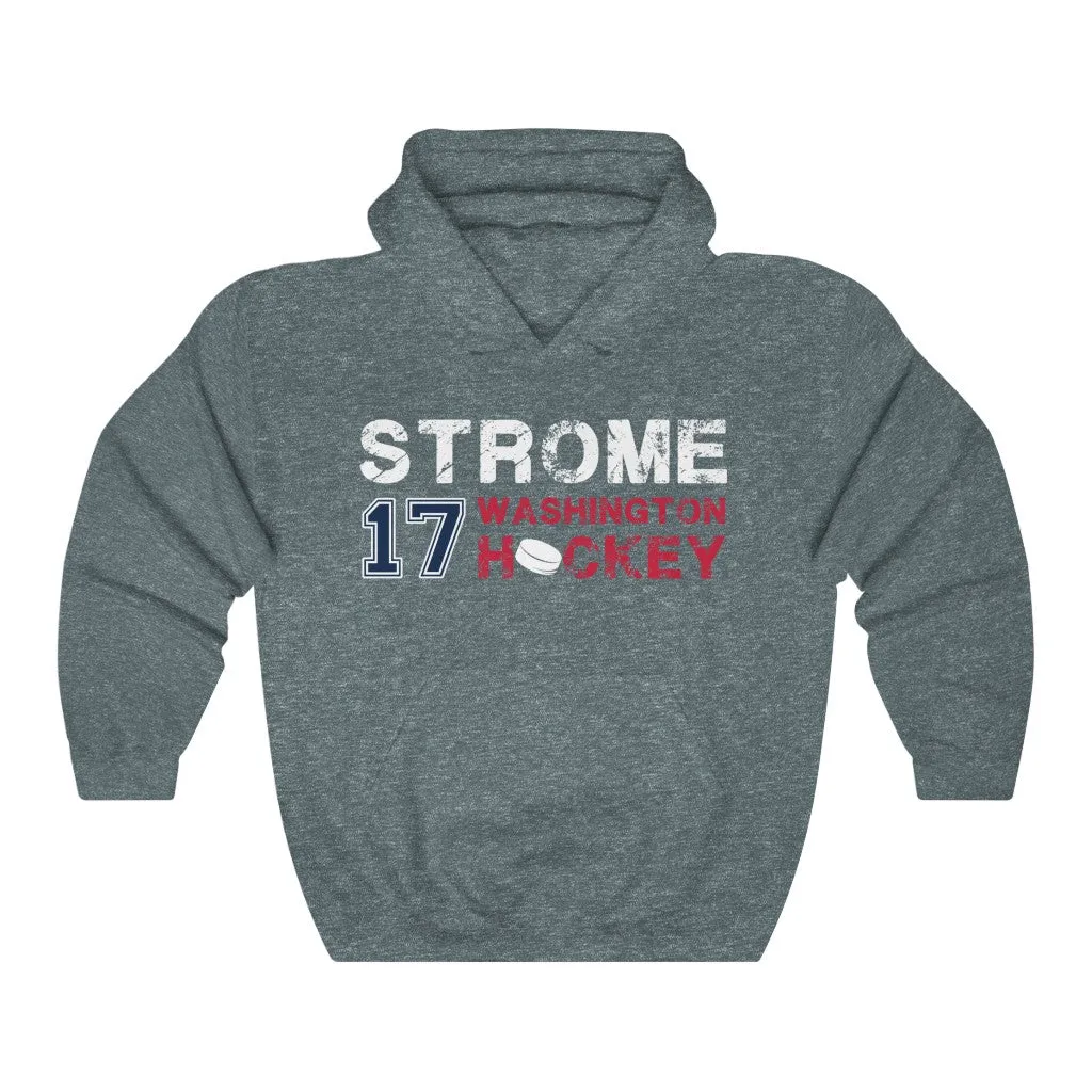 Strome 17 Washington Hockey Unisex Hooded Sweatshirt