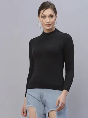 Style Quotient Women Black Sweatshirt