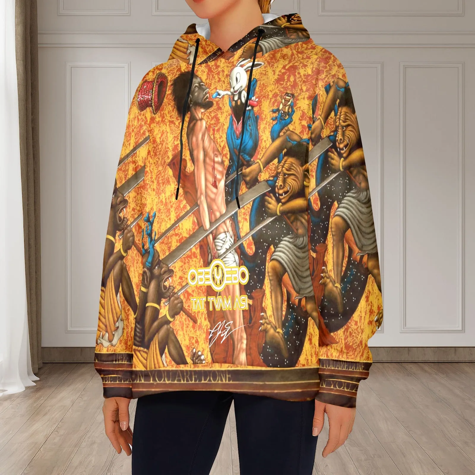 Supernatural Magic Women's Flannel Hoodie