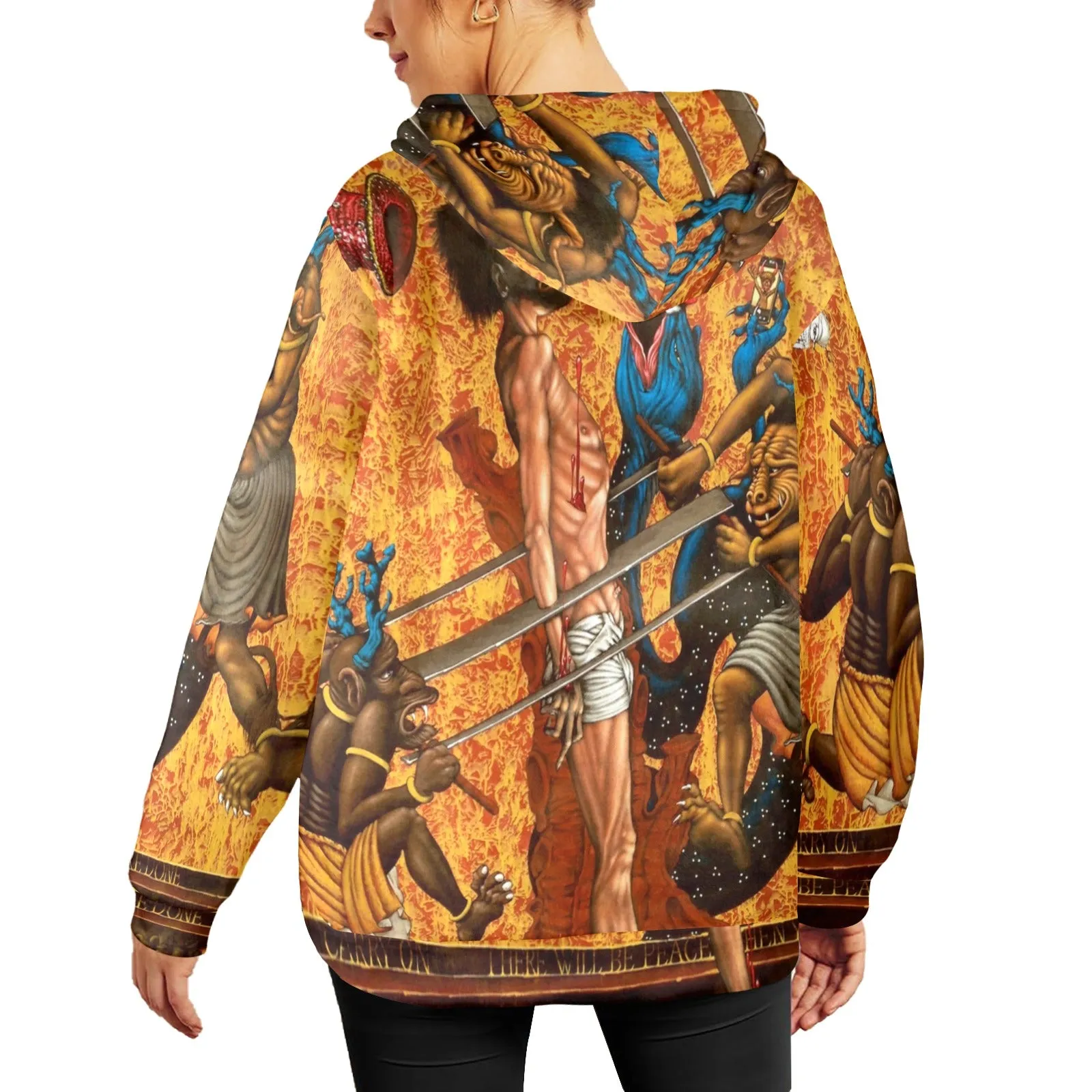 Supernatural Magic Women's Flannel Hoodie