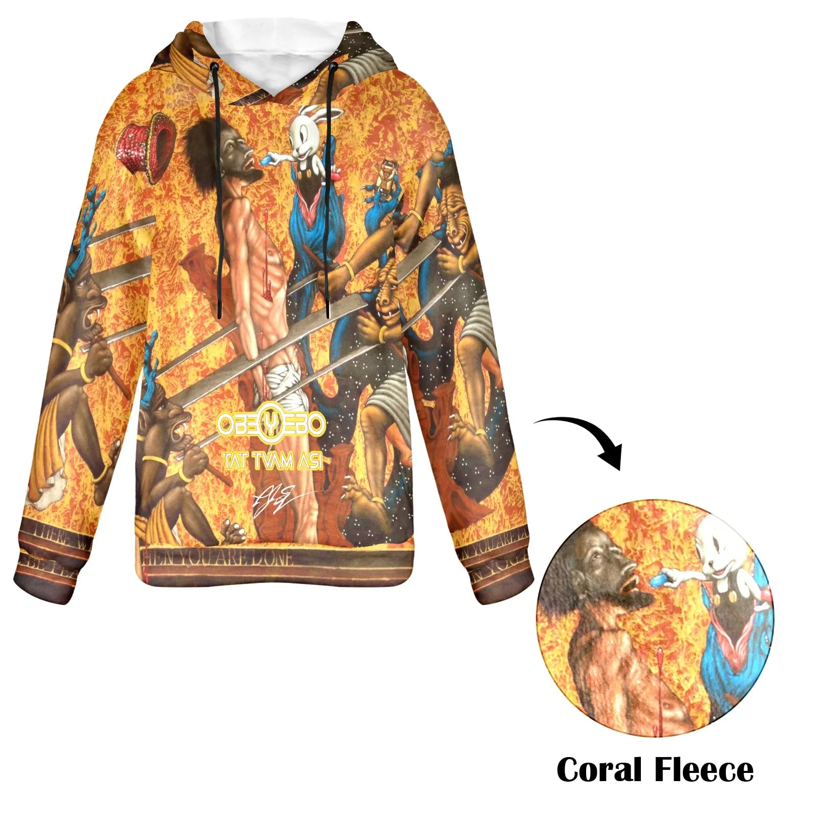 Supernatural Magic Women's Flannel Hoodie