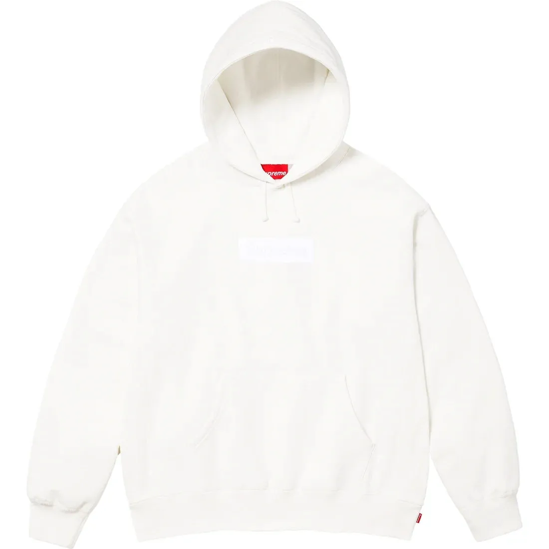 Supreme Box Logo Hooded Sweatshirt 'White'