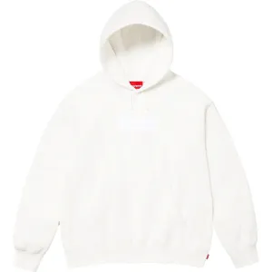 Supreme Box Logo Hooded Sweatshirt 'White'