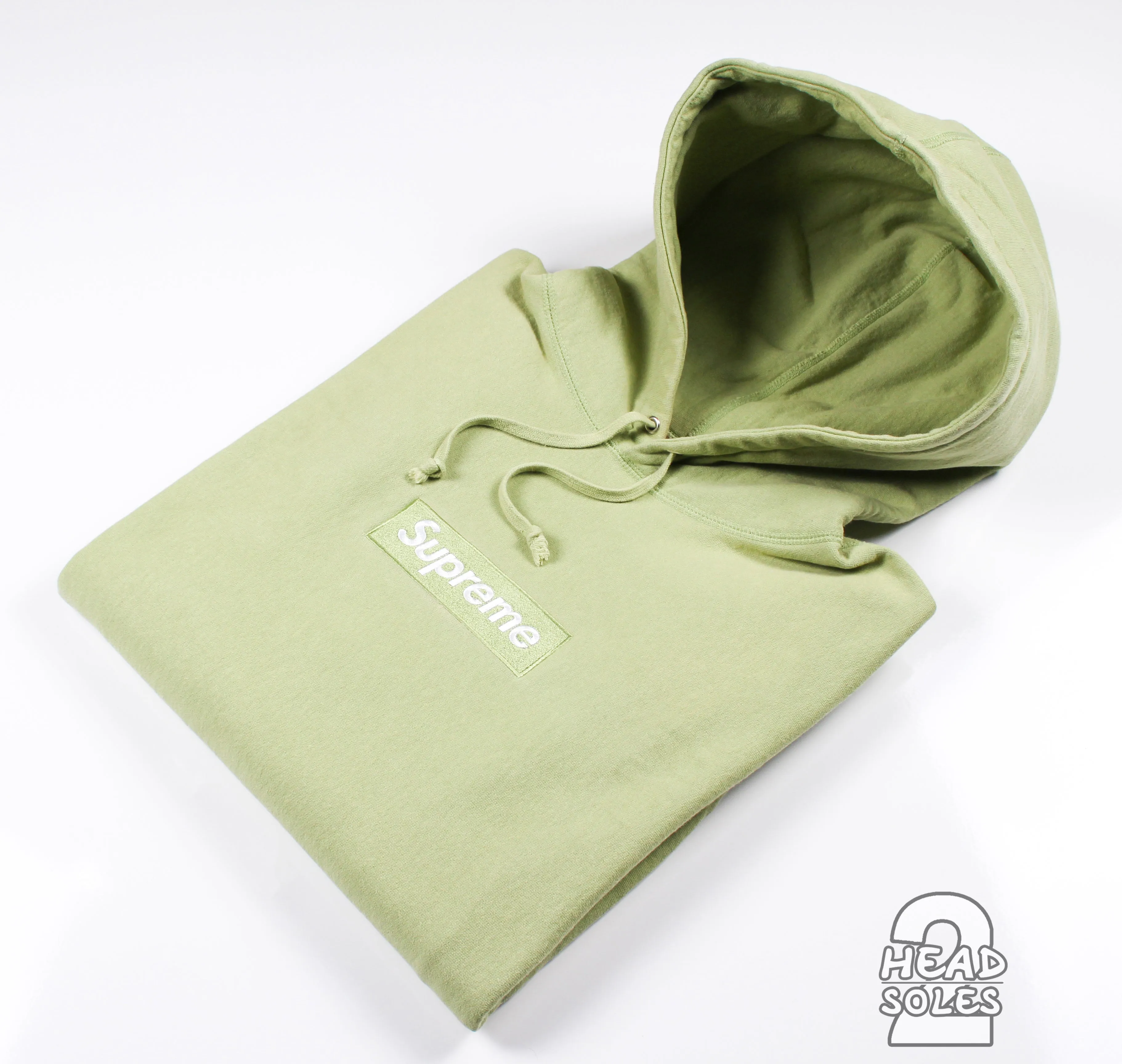 Supreme Box Logo Hoodie "Sage"