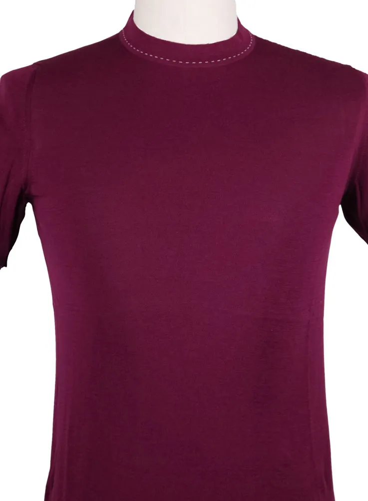 Svevo Parma Burgundy Red Sweater