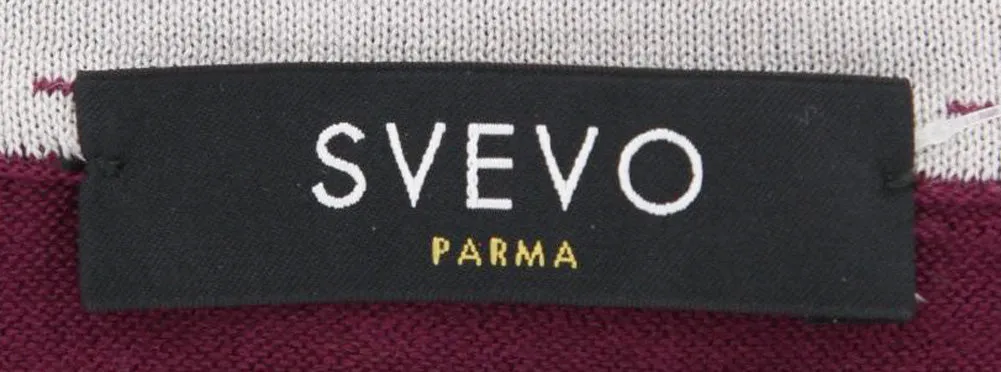 Svevo Parma Burgundy Red Sweater