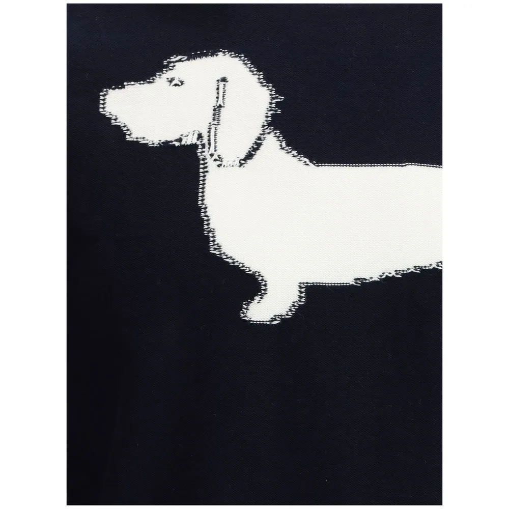 Sweater with dachshund