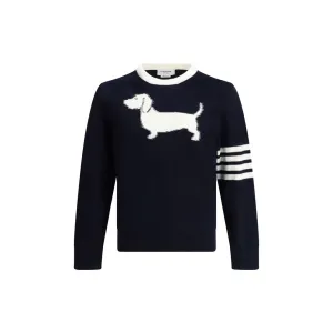 Sweater with dachshund