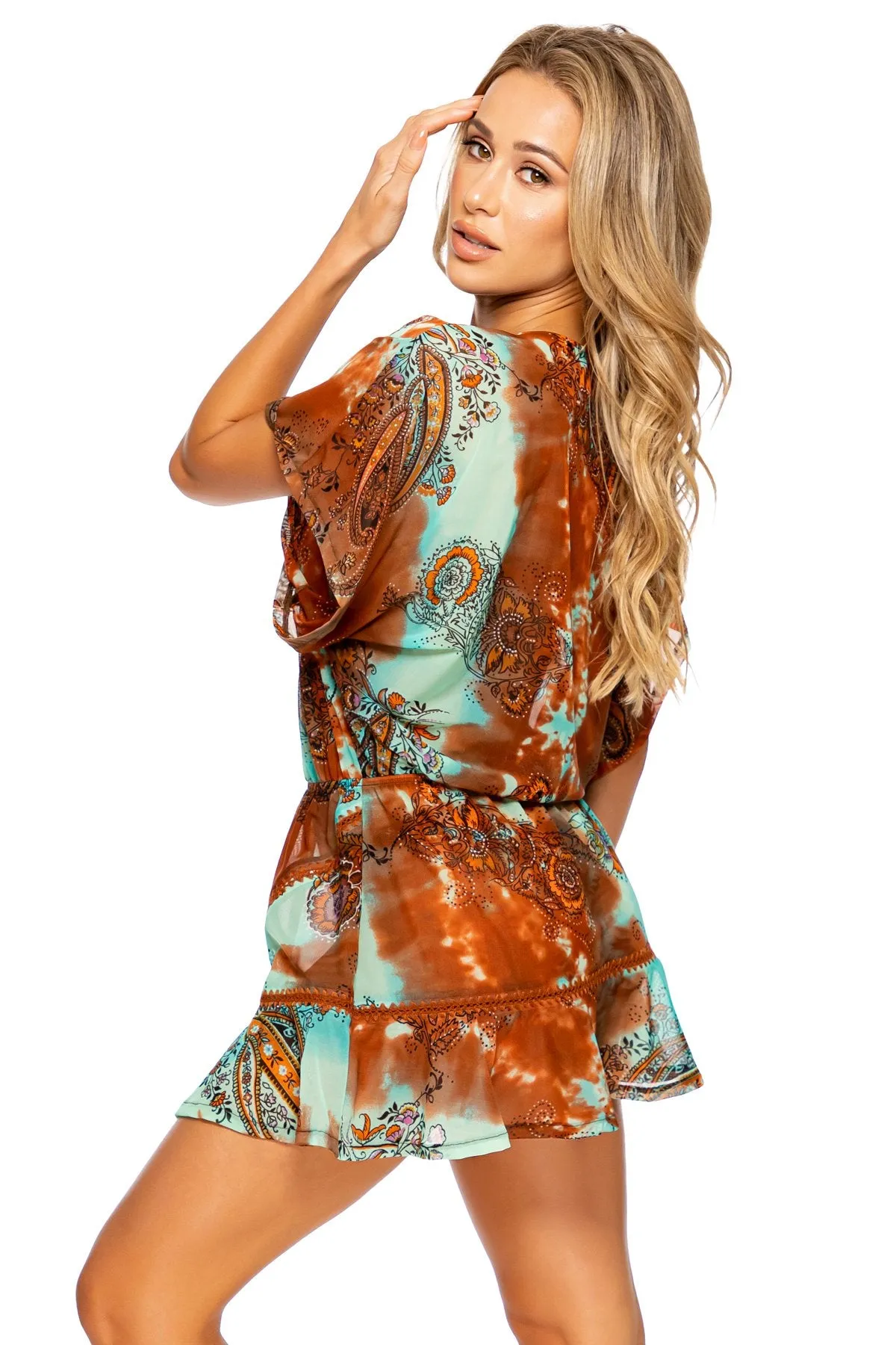 SWEET EUPHORIA - Playera Ruffle Dress • Multicolor