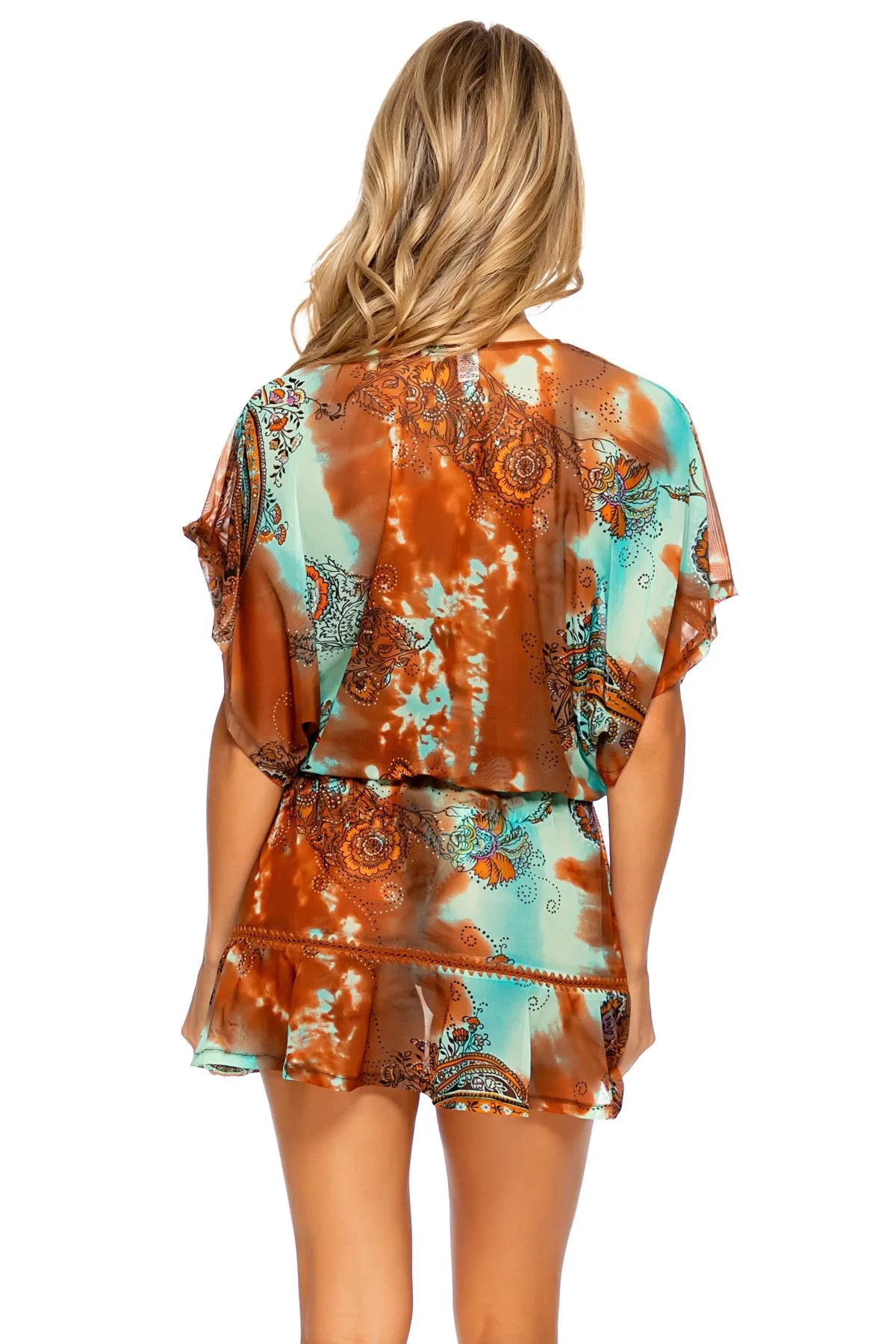 SWEET EUPHORIA - Playera Ruffle Dress • Multicolor