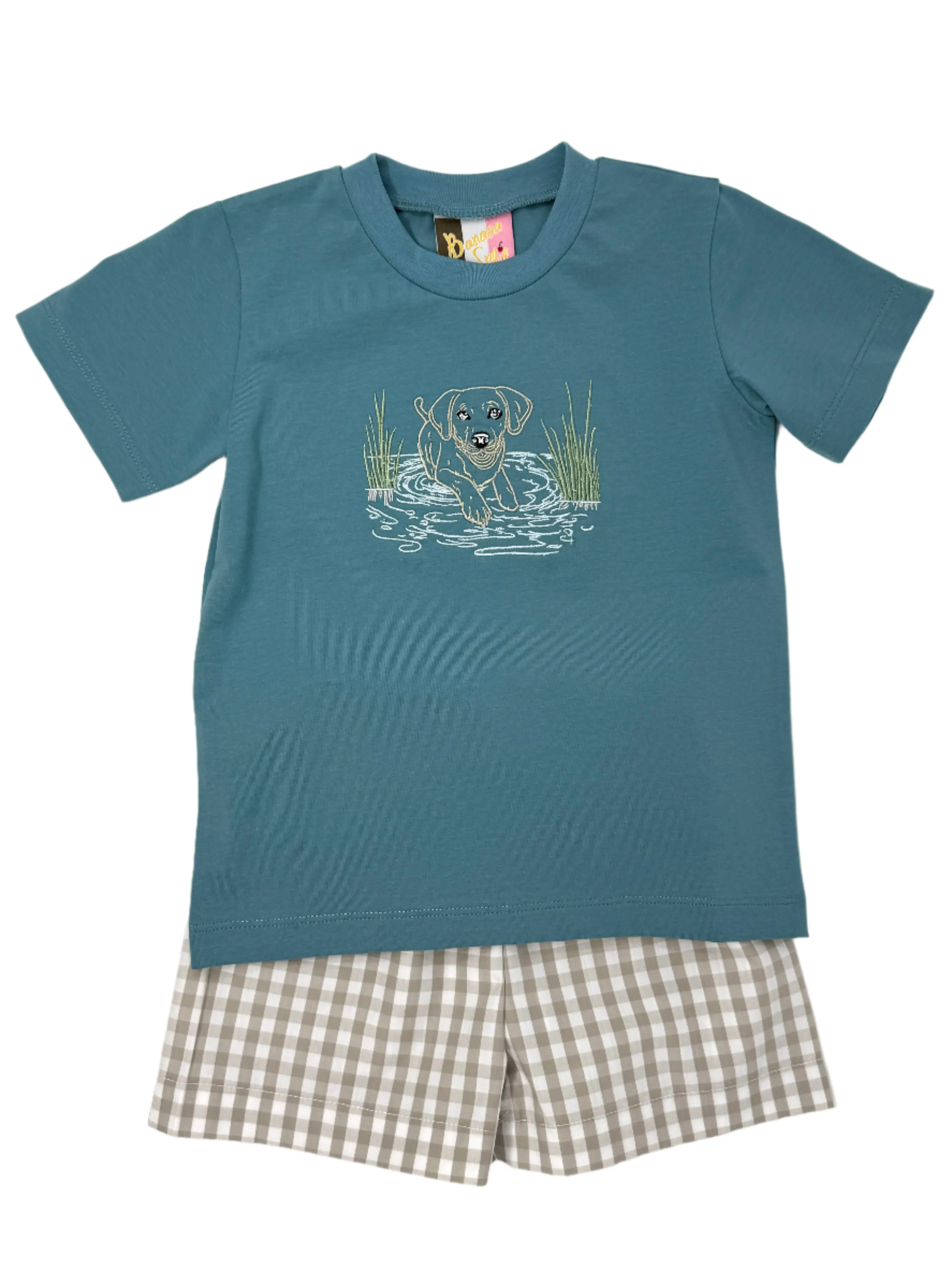 Swimming Pups Boys Short Set