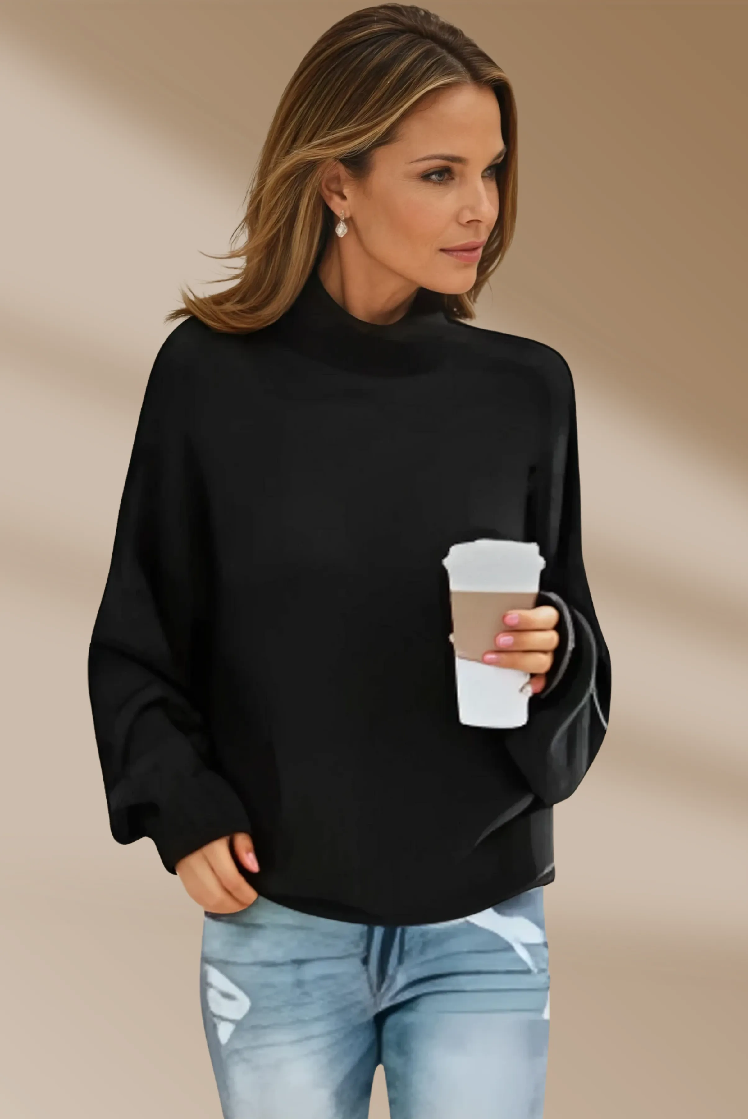 Sylvia - Classic Knit Jumper for Woman