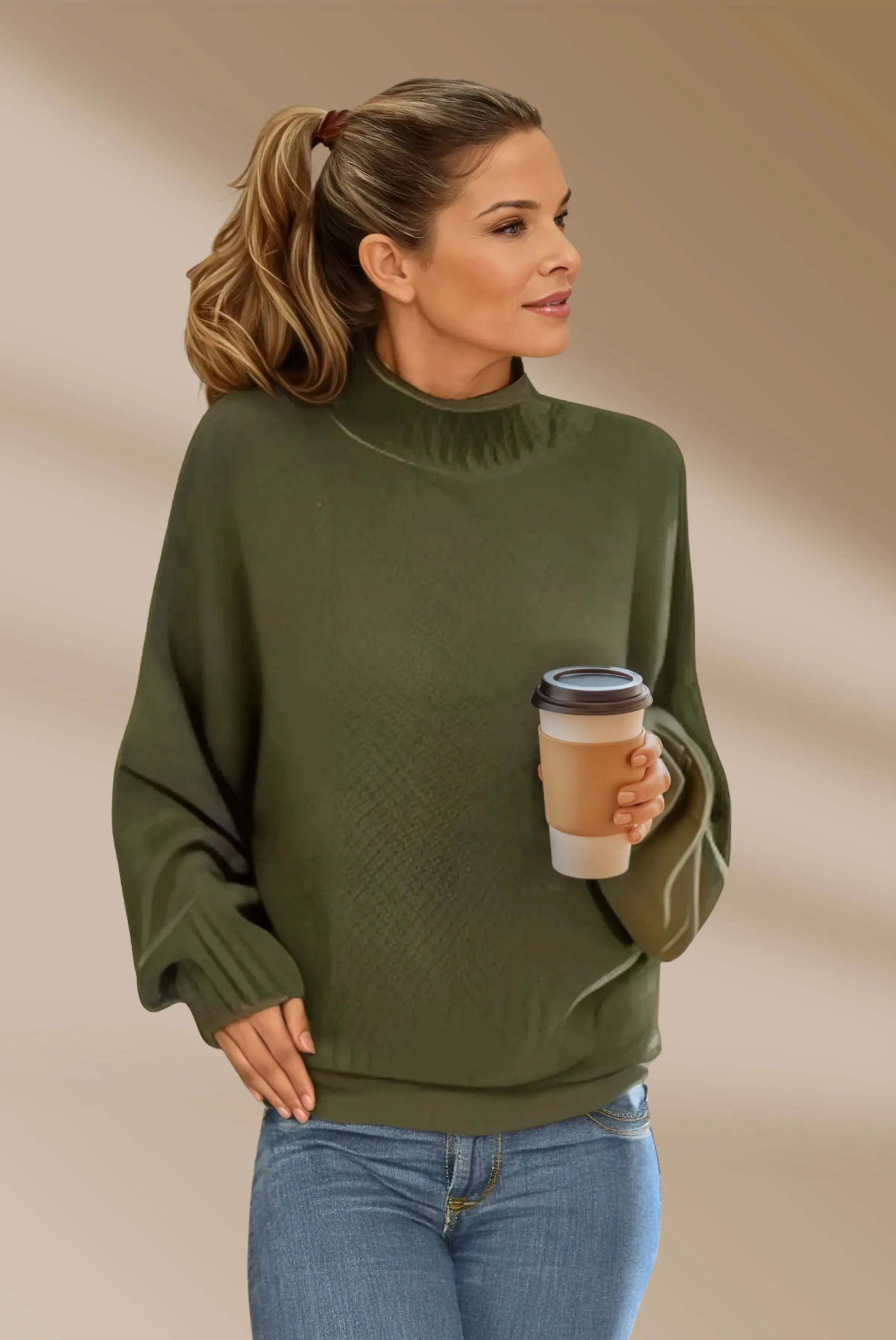 Sylvia - Classic Knit Jumper for Woman