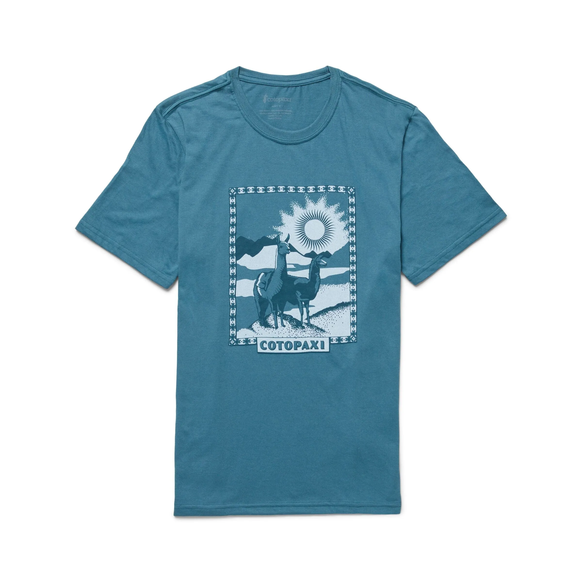 T-Shirt Llama Greetings Organic
