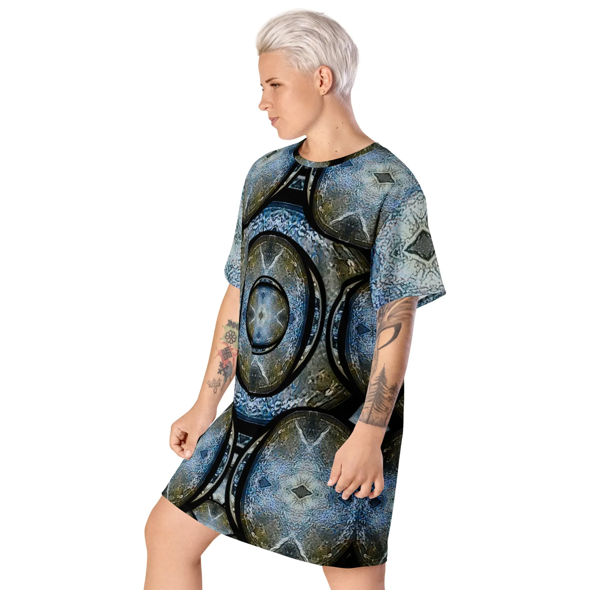 T-Shirt Tunic (Muliebris/Virilis)(Opal Skies Cantus Primus "Lūminōsitās") RJSTHs2024 RJS
