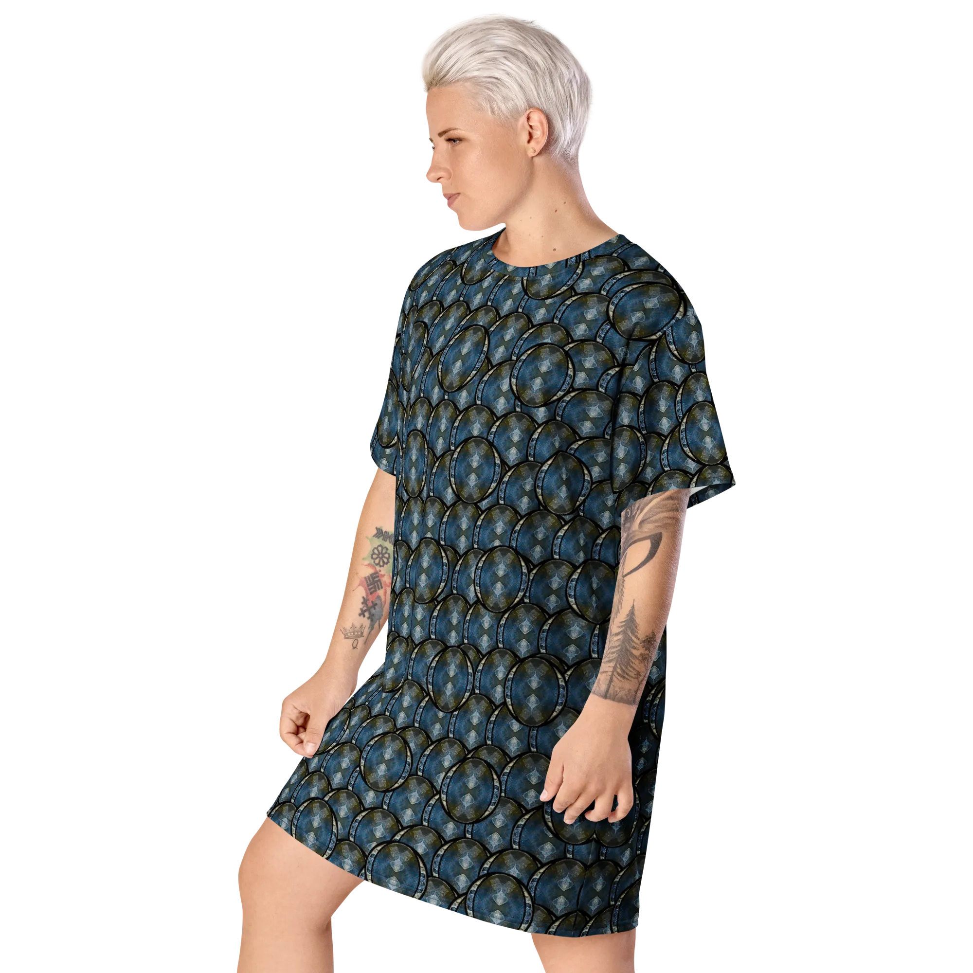T-Shirt Tunic (Muliebris/Virilis)(Opal Skies Cantus Primus "Lūminōsitās") RJSTHW2024 RJS