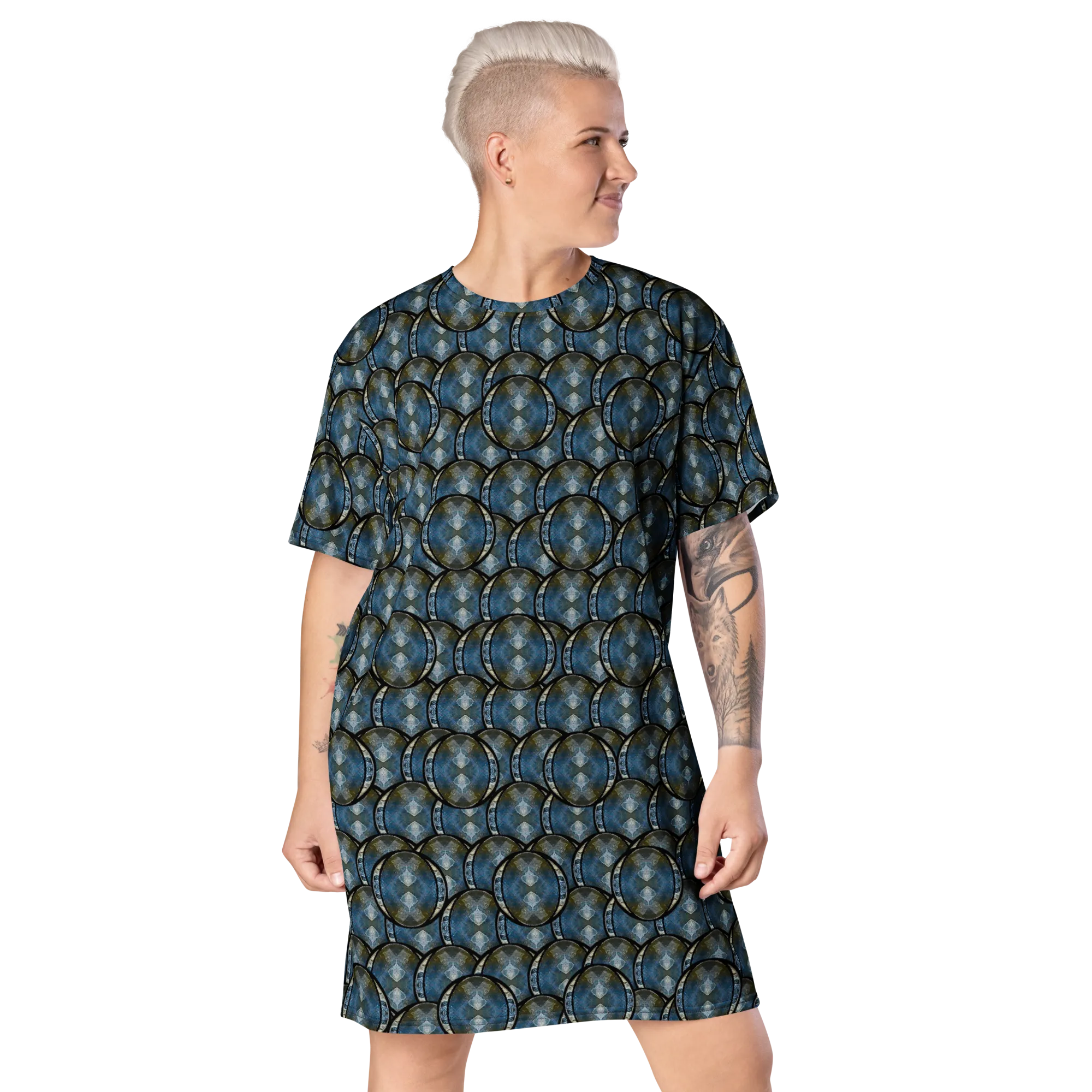 T-Shirt Tunic (Muliebris/Virilis)(Opal Skies Cantus Primus "Lūminōsitās") RJSTHW2024 RJS