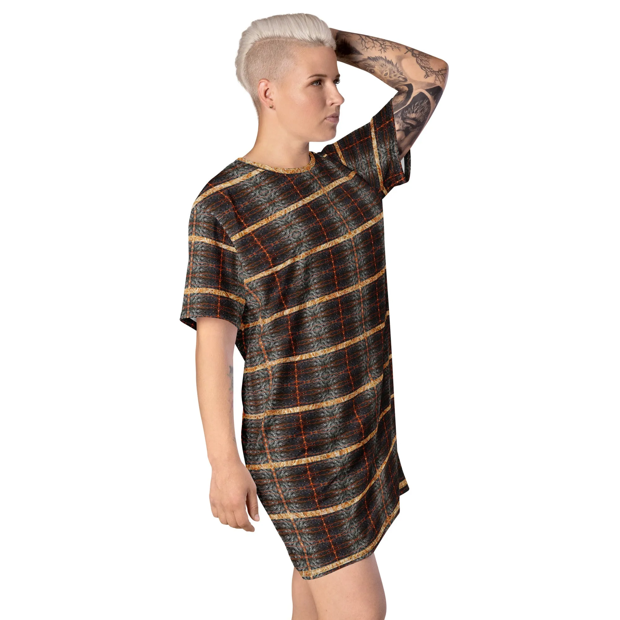 T-Shirt Tunic (Muliebris/Virilis)(Rind#12 Tree Link Ouroboros Smith Fabric) RJSTHs2024 RJS