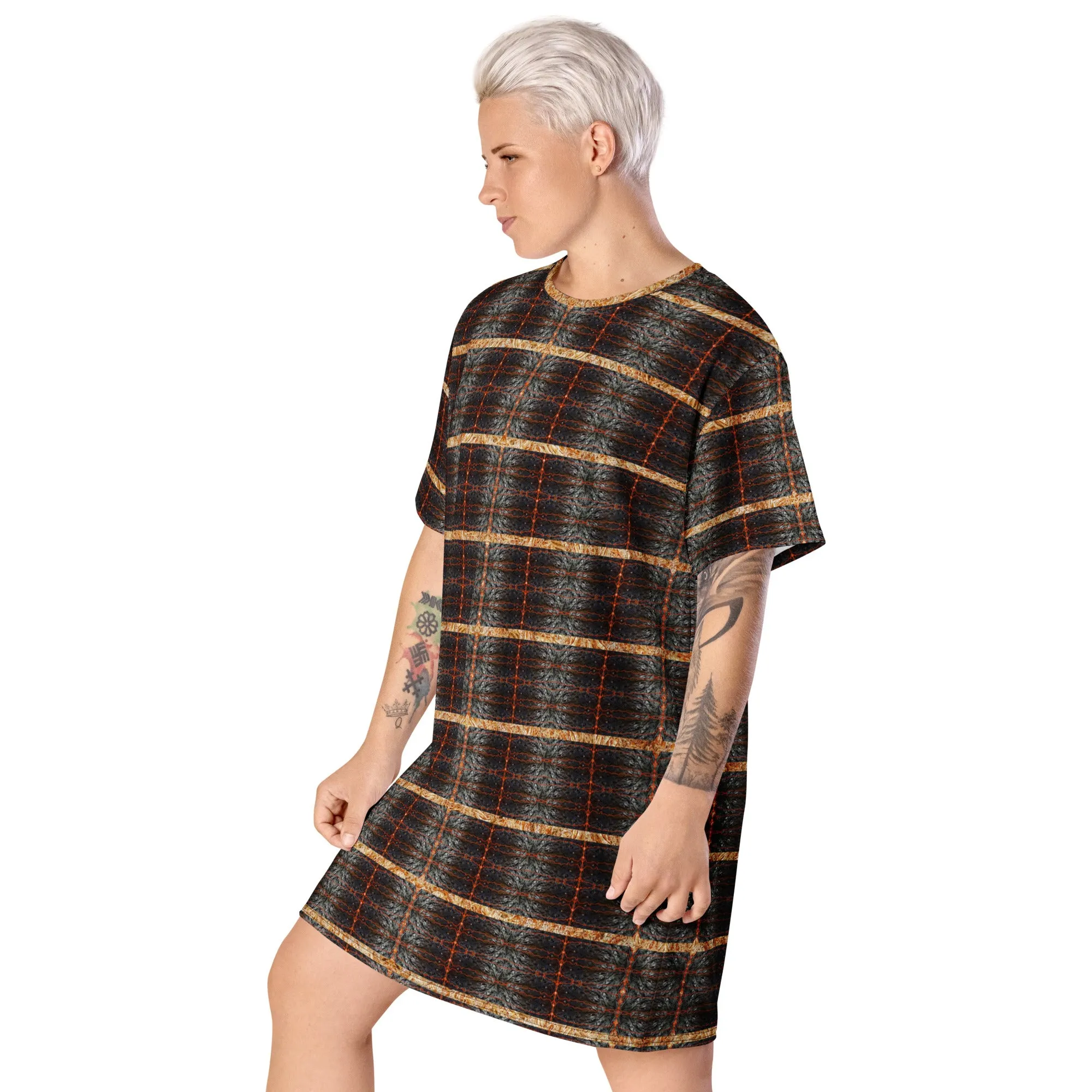 T-Shirt Tunic (Muliebris/Virilis)(Rind#12 Tree Link Ouroboros Smith Fabric) RJSTHs2024 RJS