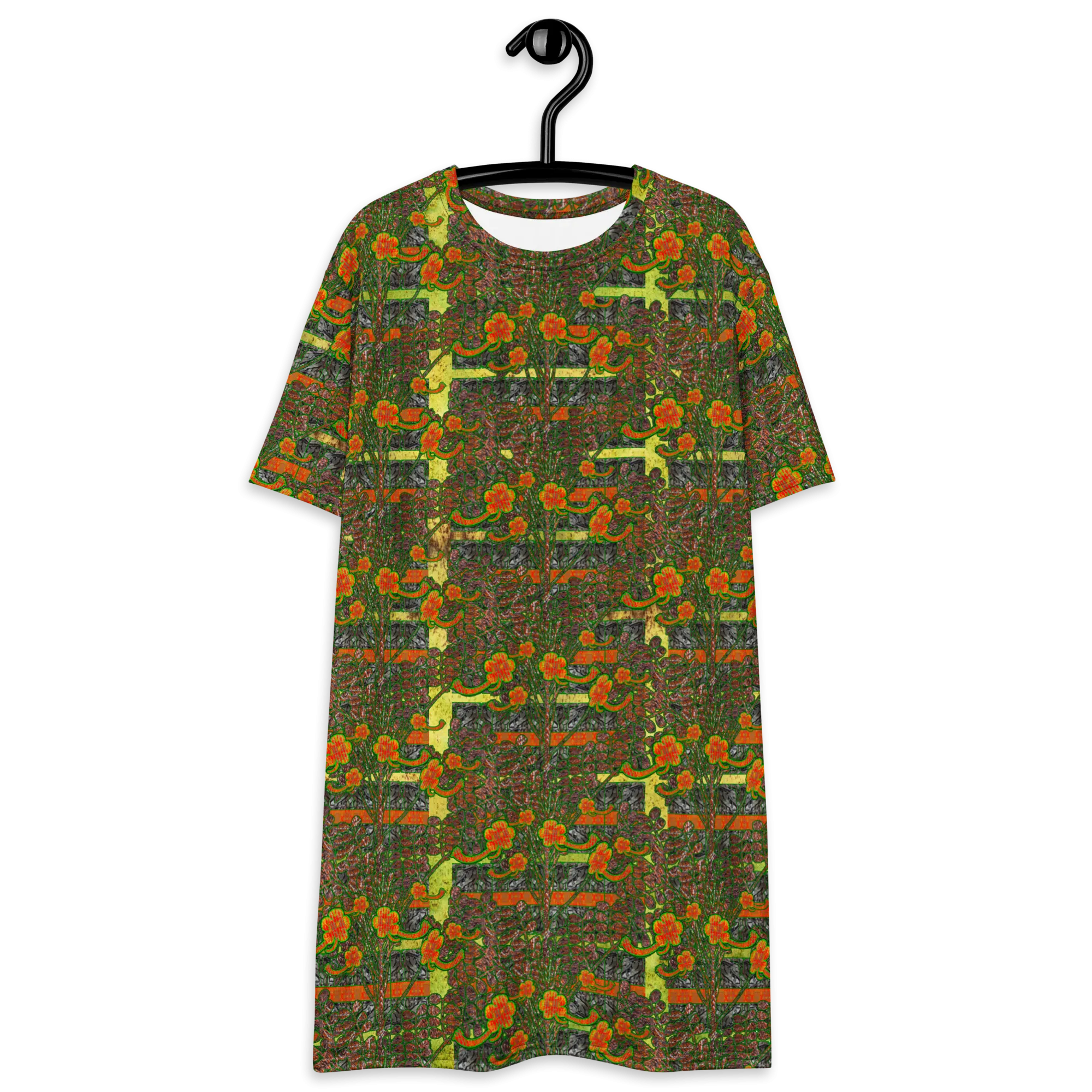 T-Shirt Tunic (Muliebris/Virilis)(Tree Link WindSong Flower) RJSTH@Fabric#2 RJSTHW2024 RJS