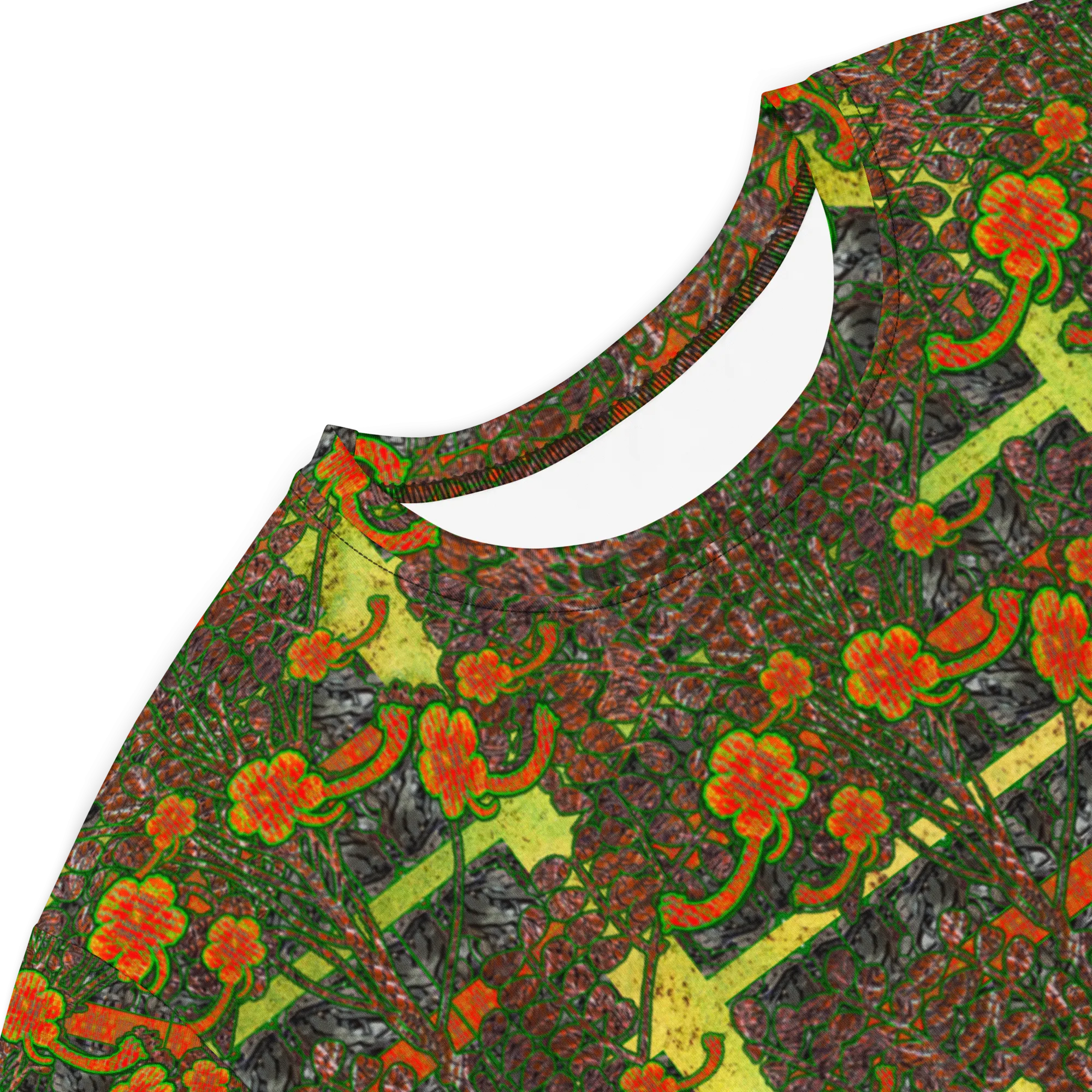 T-Shirt Tunic (Muliebris/Virilis)(Tree Link WindSong Flower) RJSTH@Fabric#2 RJSTHW2024 RJS