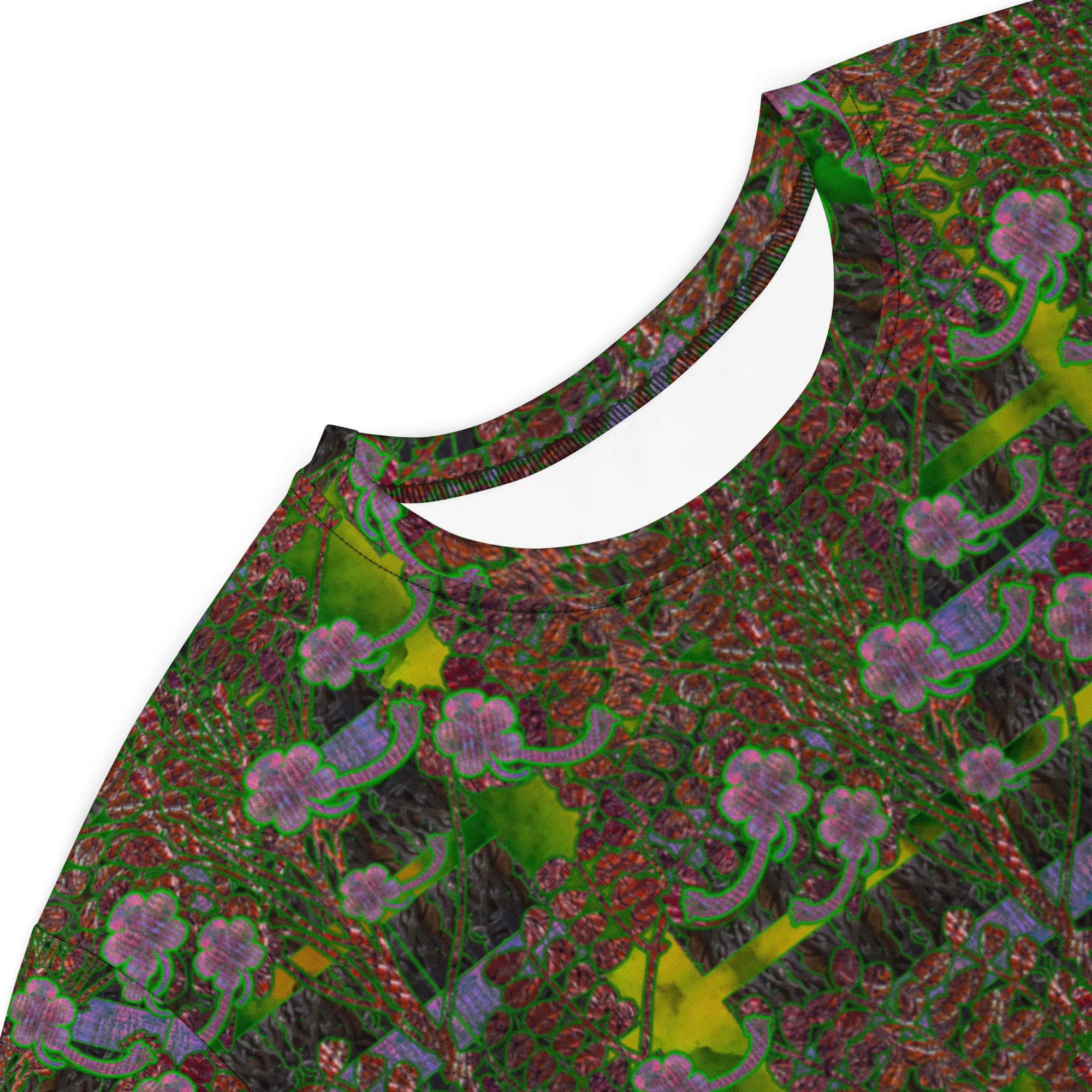 T-Shirt Tunic (Muliebris/Virilis)(Tree Link WindSong Flower) RJSTH@Fabric#5 RJSTHW2024 RJS