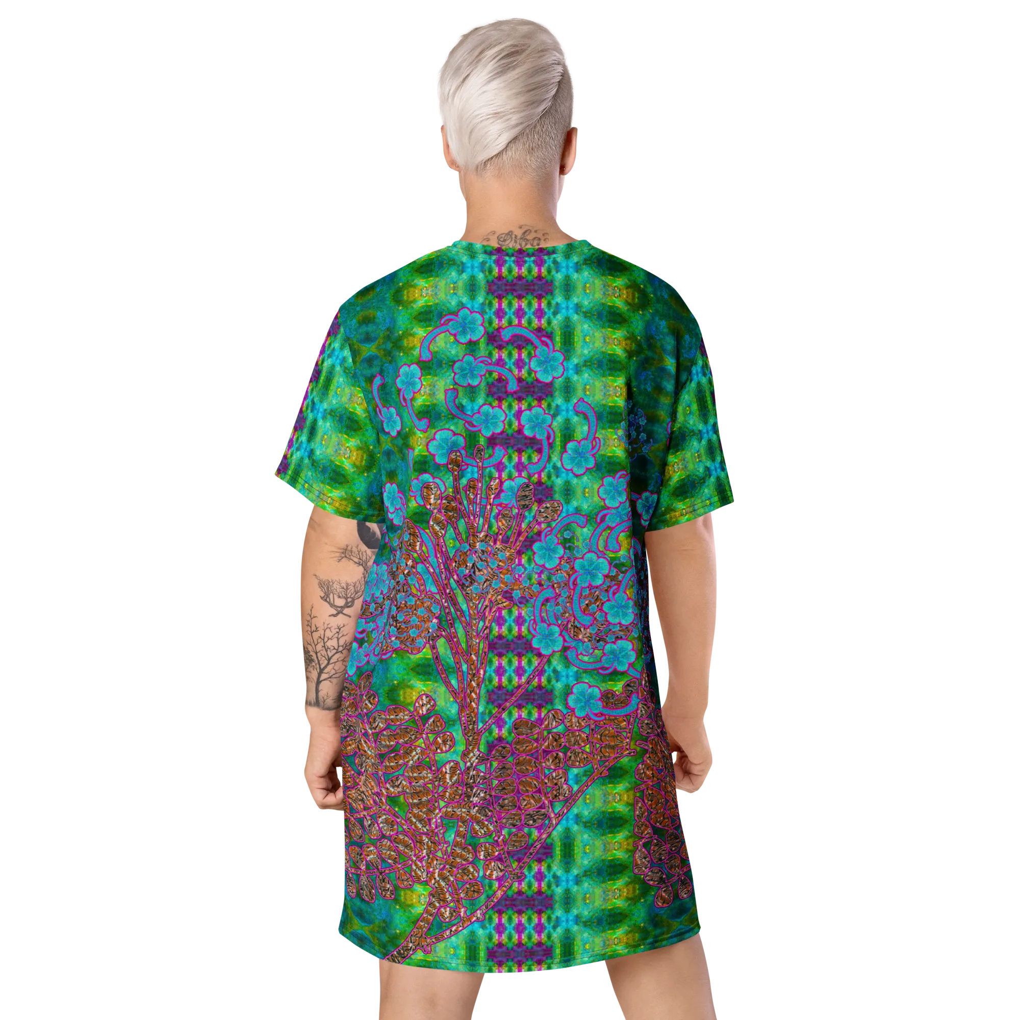 T-Shirt Tunic (Muliebris/Virilis)(WindSong Flower) RJSTH@Fabric#11 RJSTHW2024 RJS
