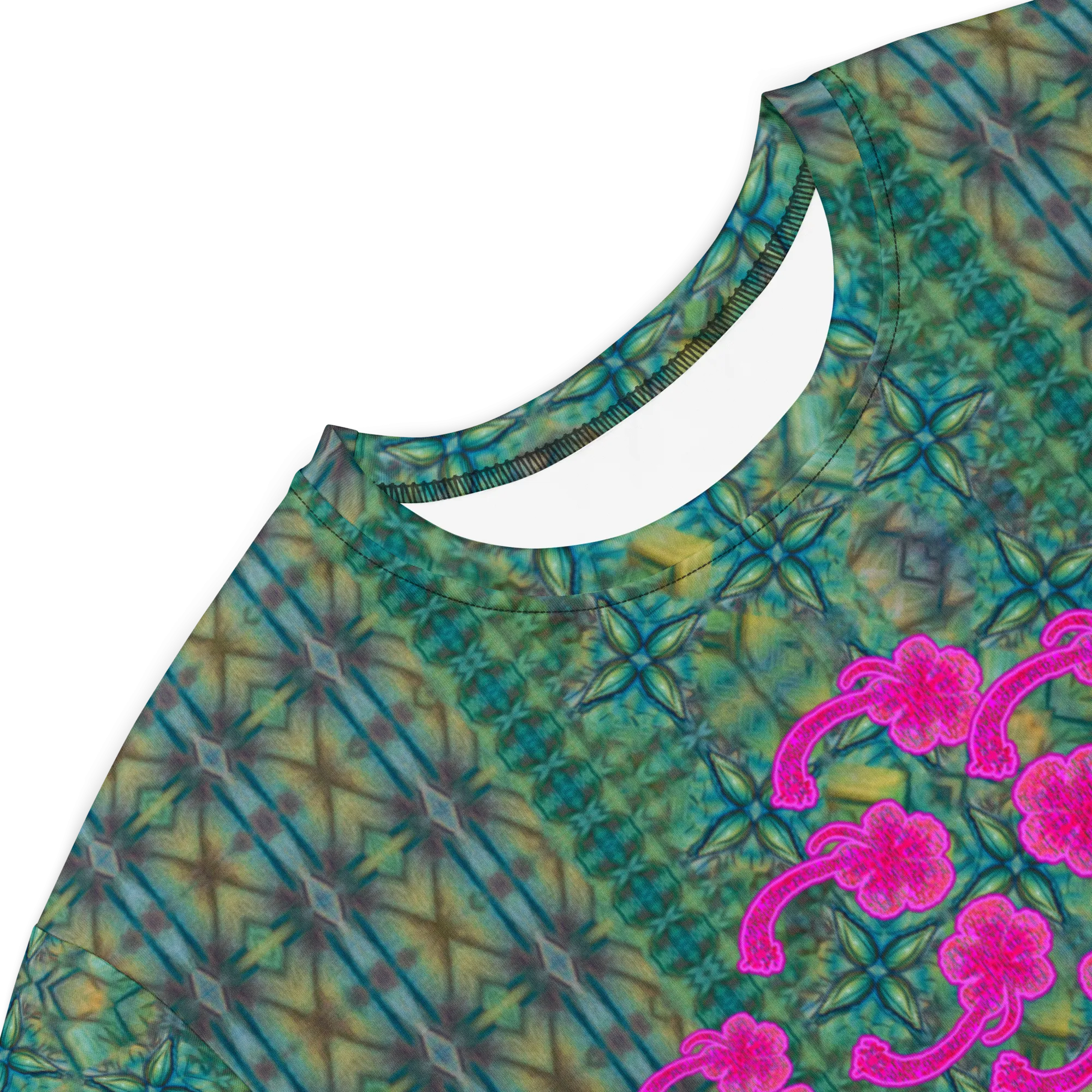 T-Shirt Tunic (Muliebris/Virilis)(WindSong Flower) RJSTH@Fabric#9 RJSTHW2024 RJS