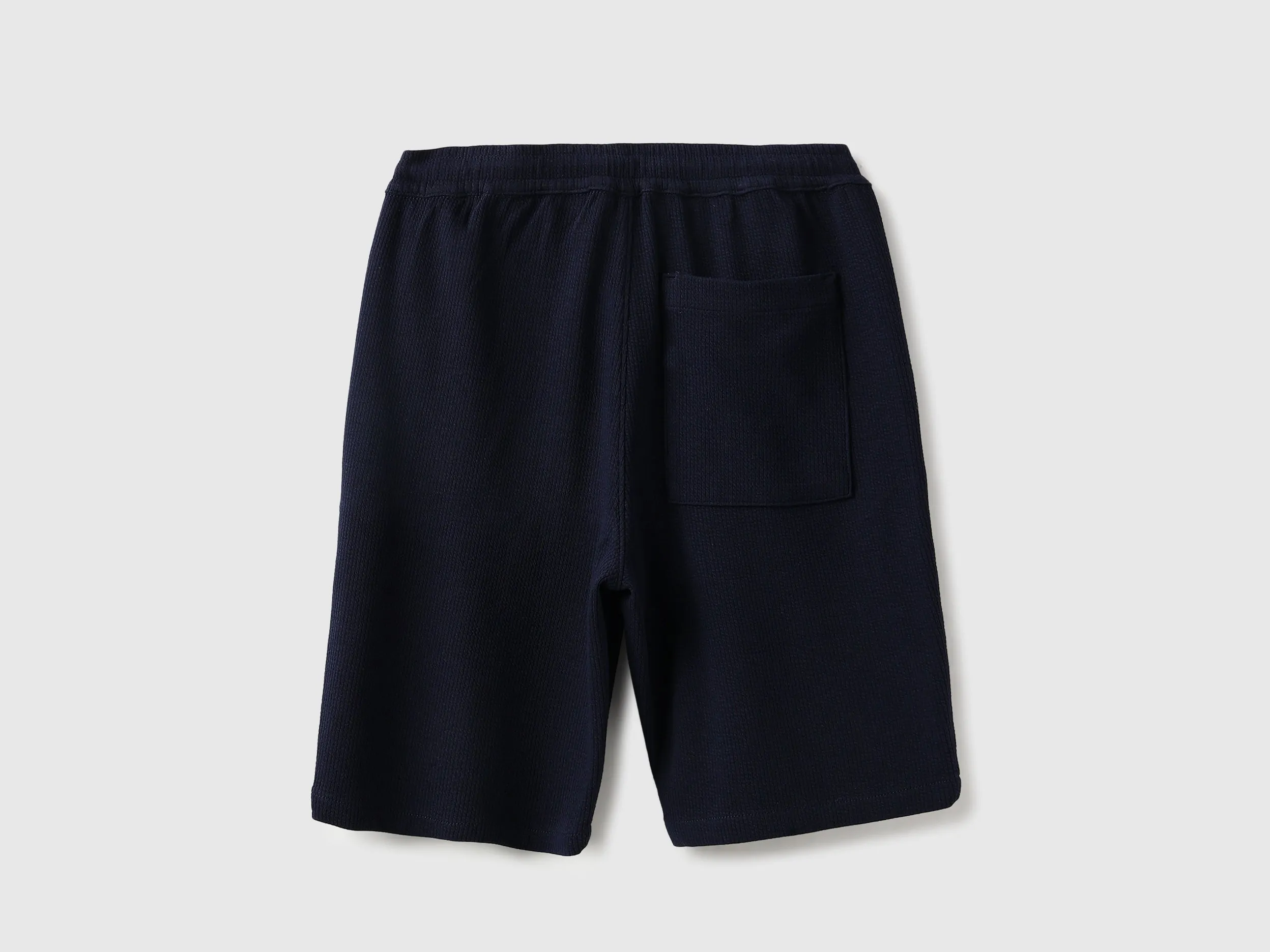 Textured Comfort Fit Cordinate Shorts