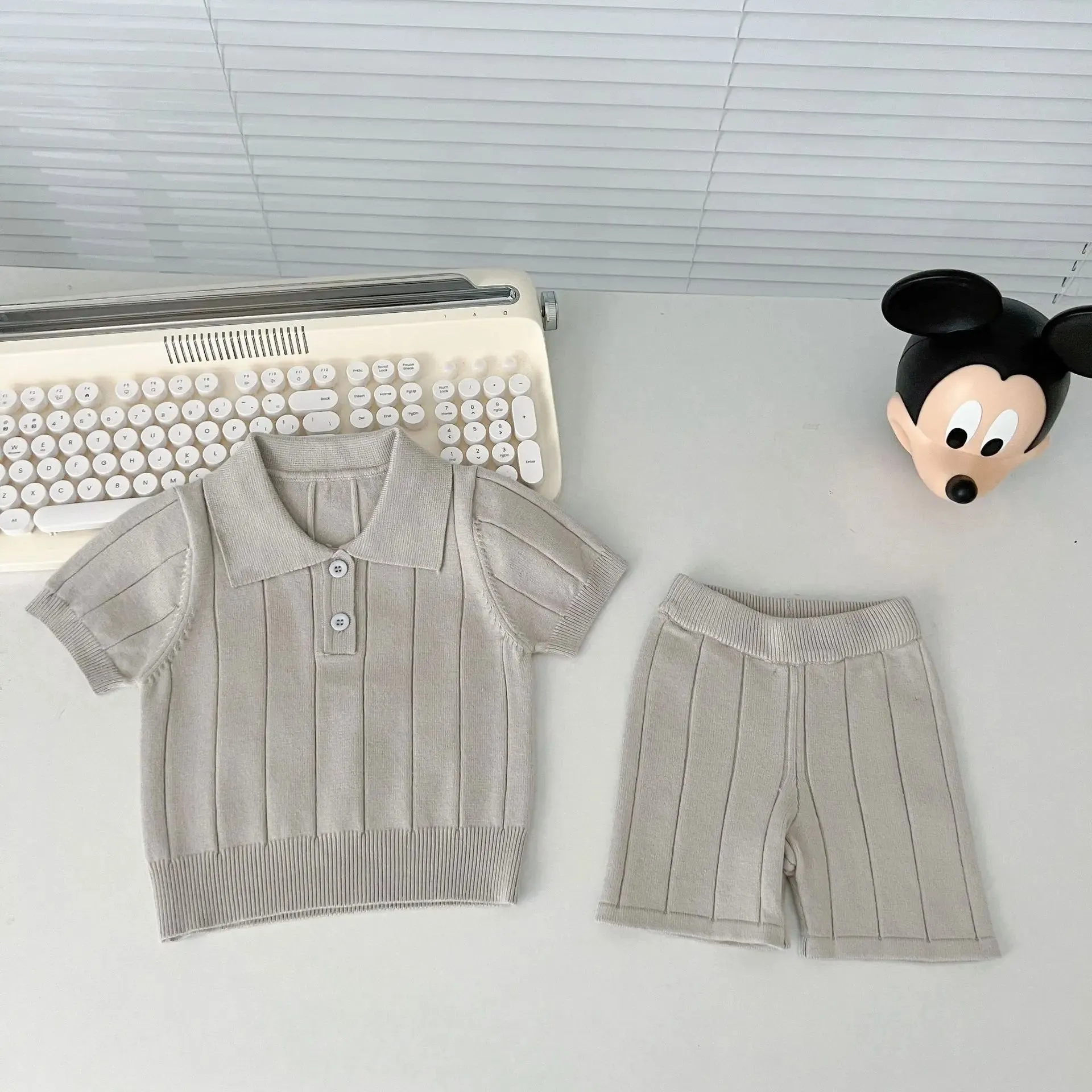 Textured Knit Set