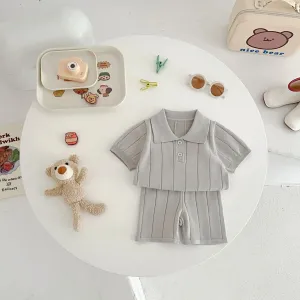 Textured Knit Set