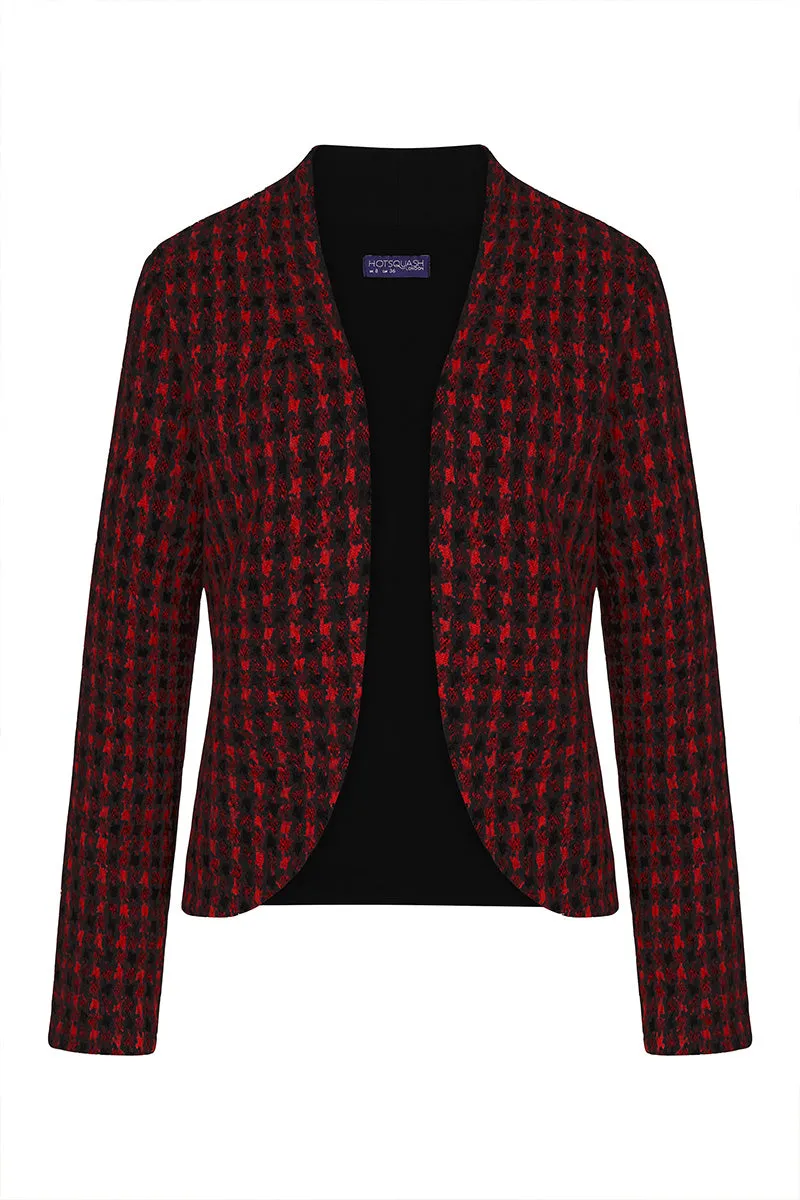 Textured Office Blazer