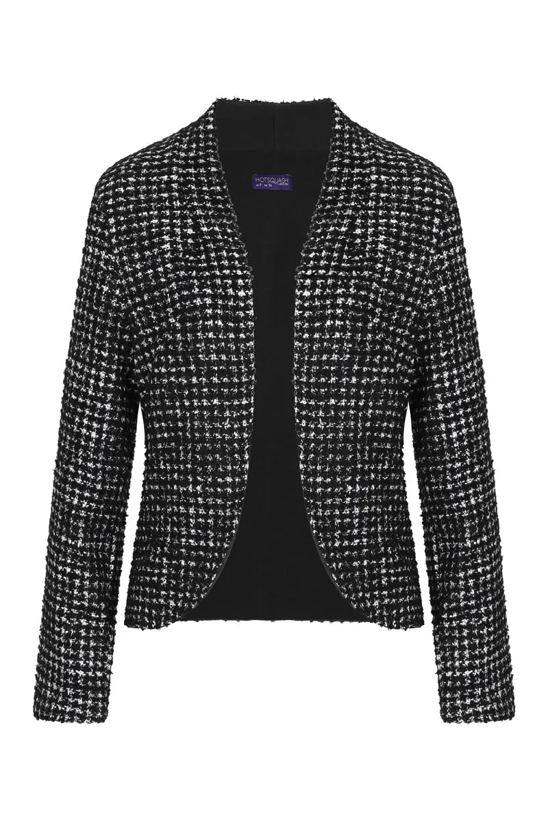 Textured Office Blazer