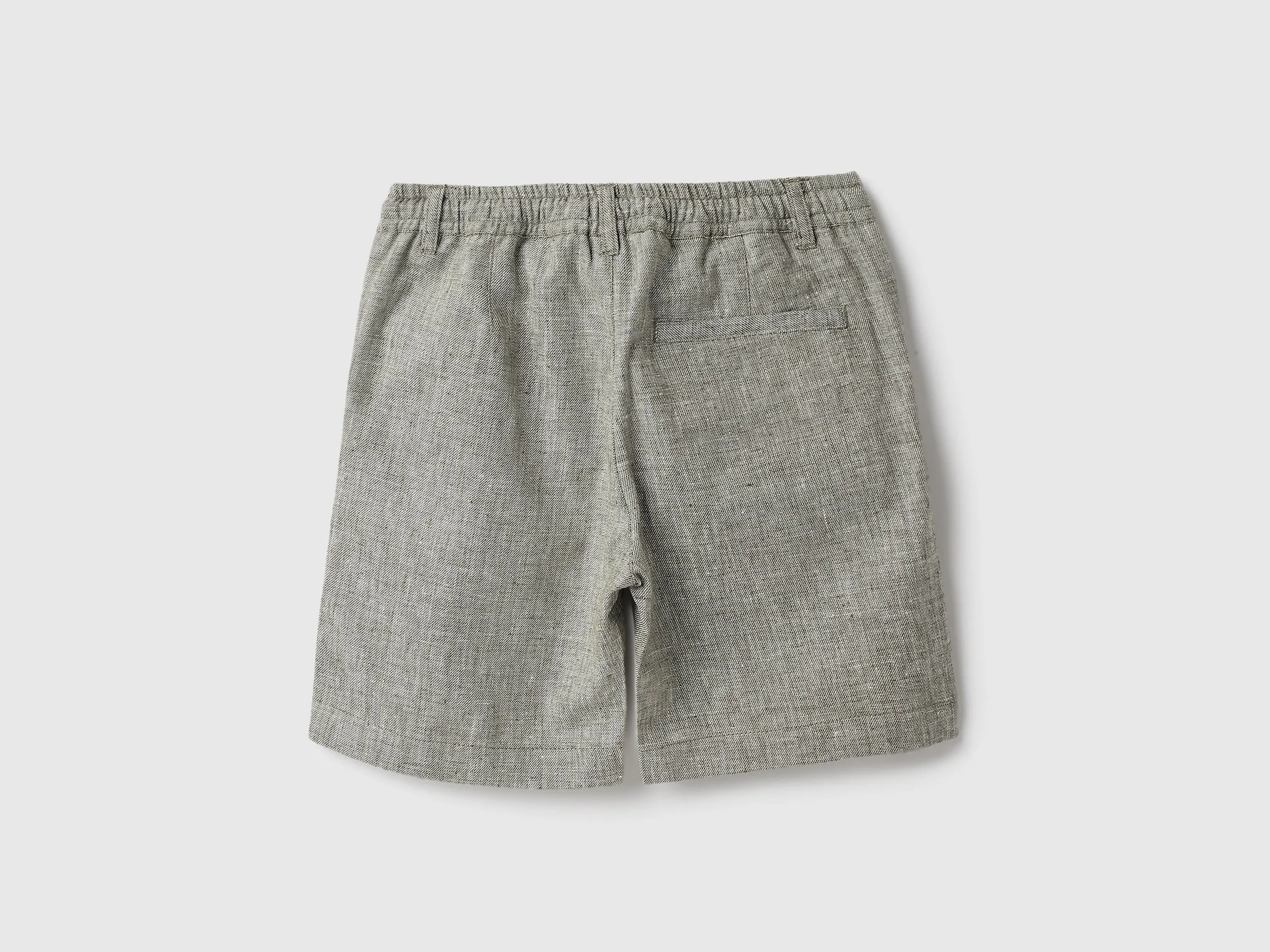 Textured Regular Fit Casual Shorts