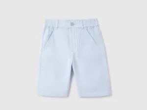 Textured Regular Fit Casual Shorts