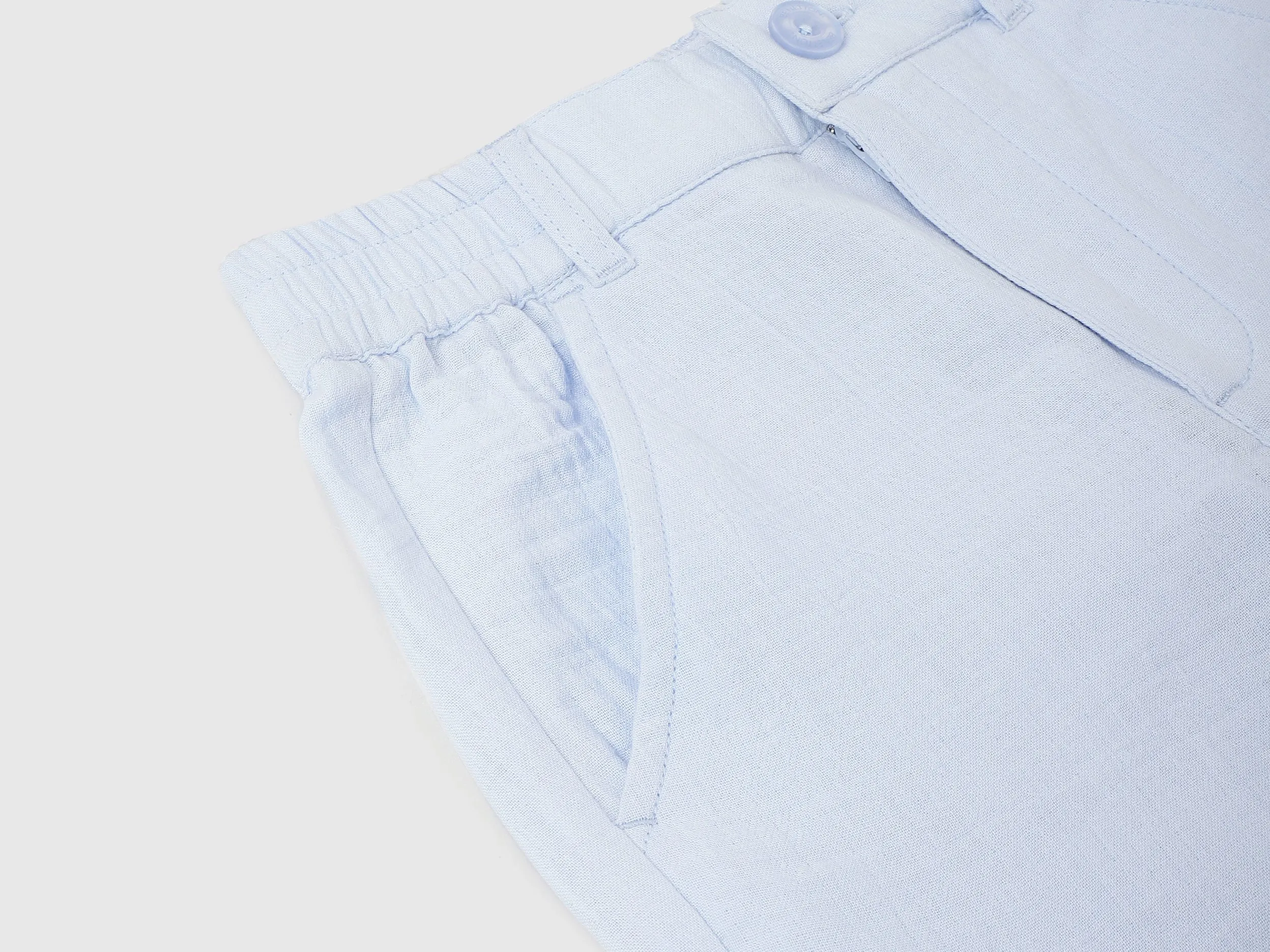 Textured Regular Fit Casual Shorts