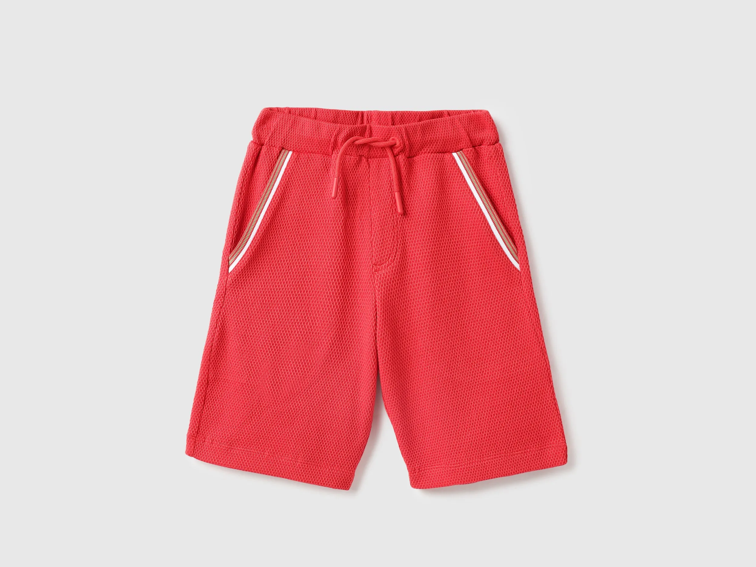 Textured Regular Fit Shorts