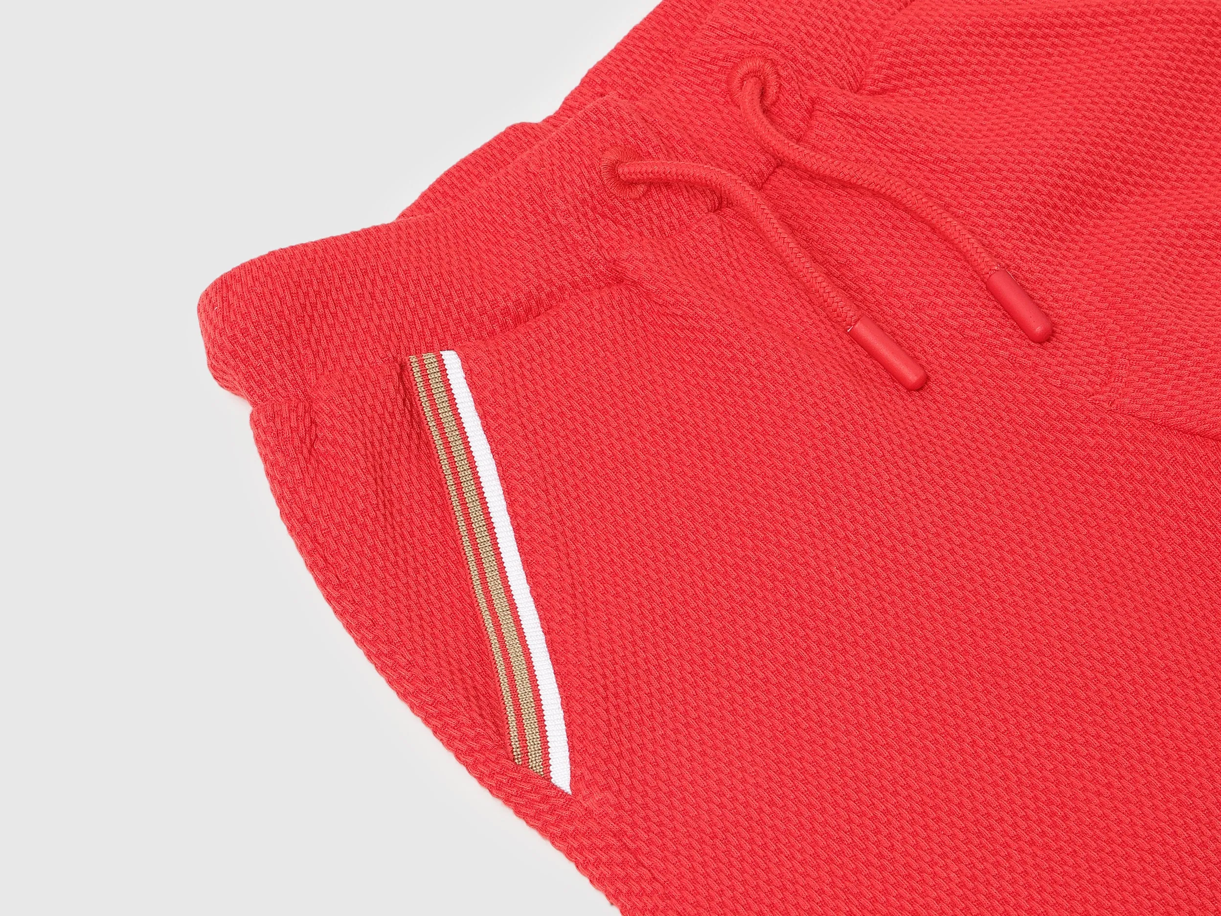 Textured Regular Fit Shorts